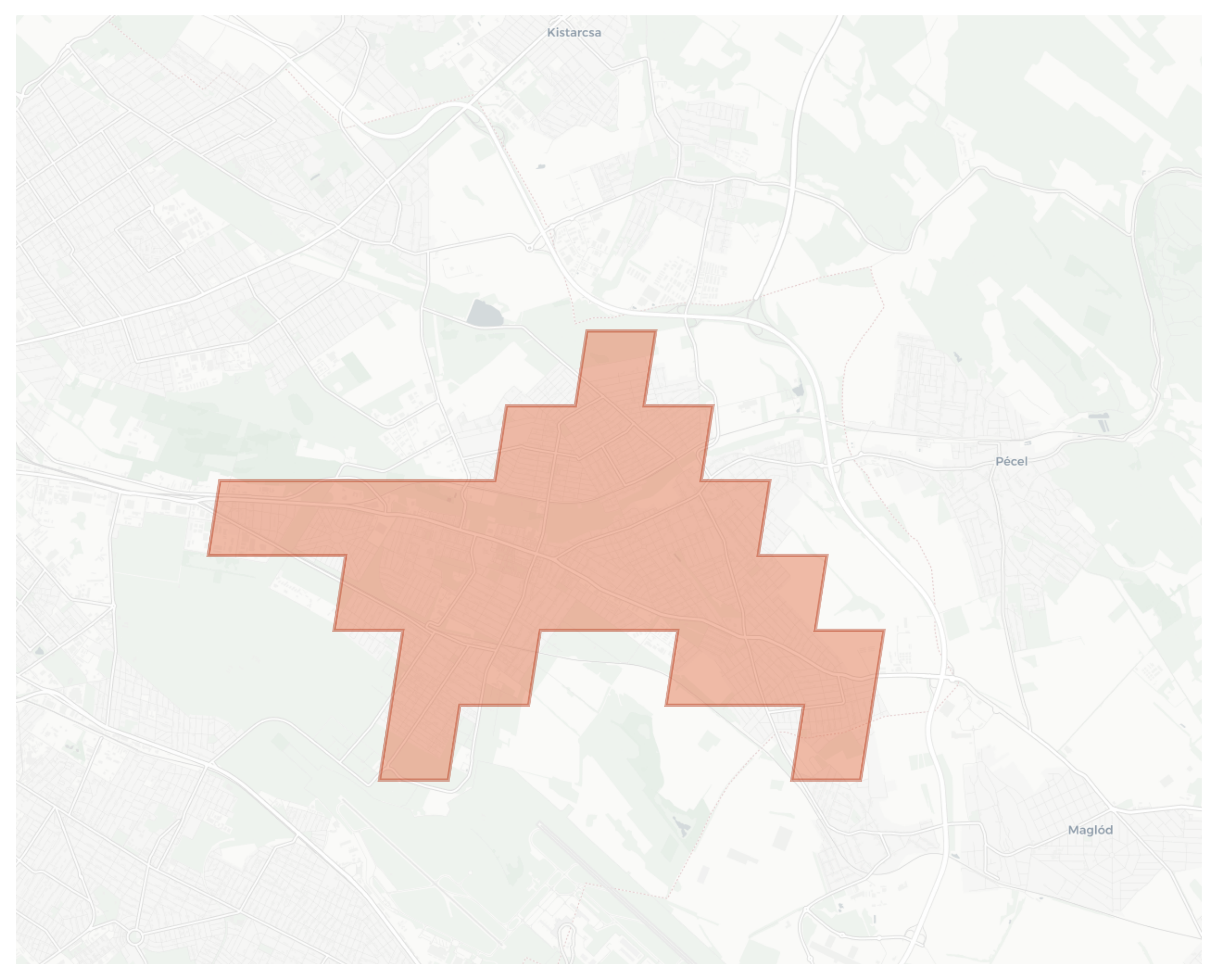 Szőlőhegy geographic map