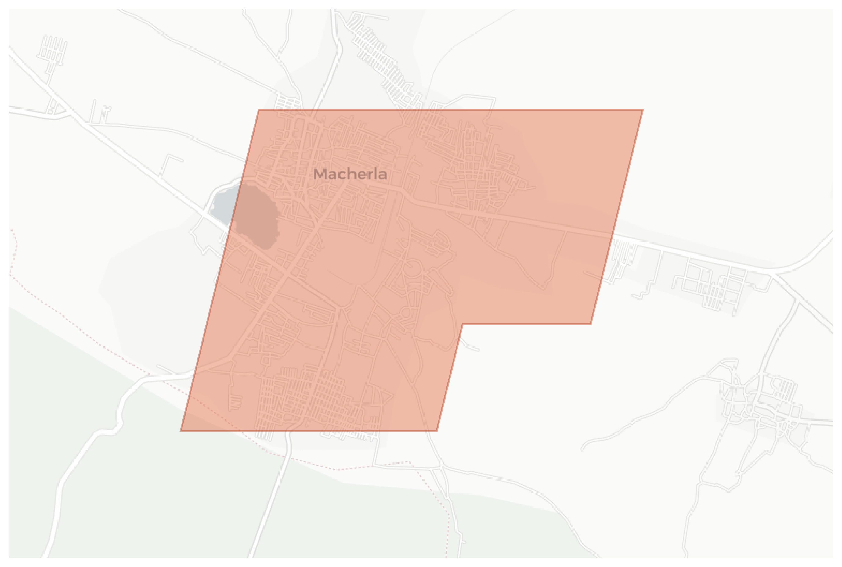 Macherla geographic map
