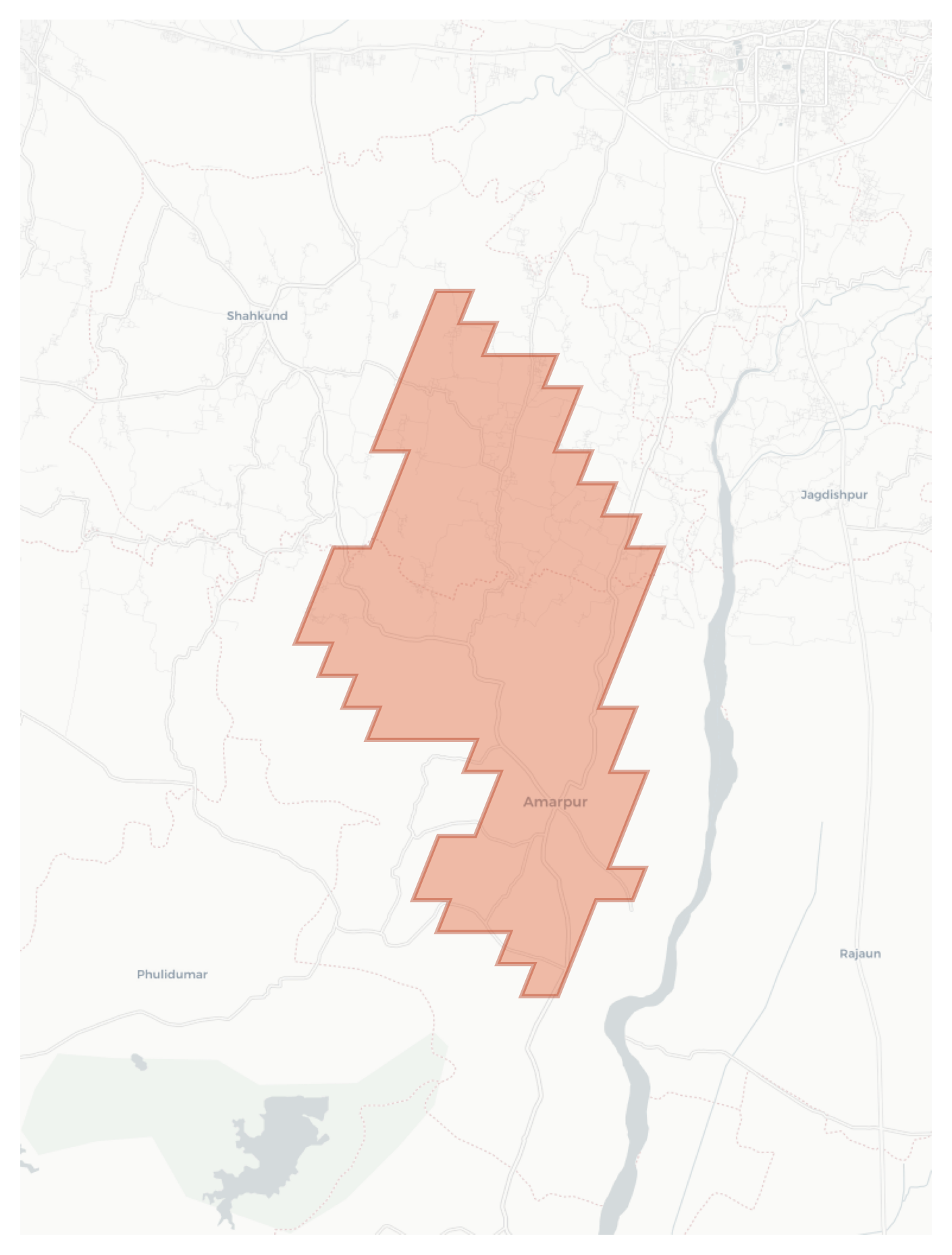 Amarpur geographic map