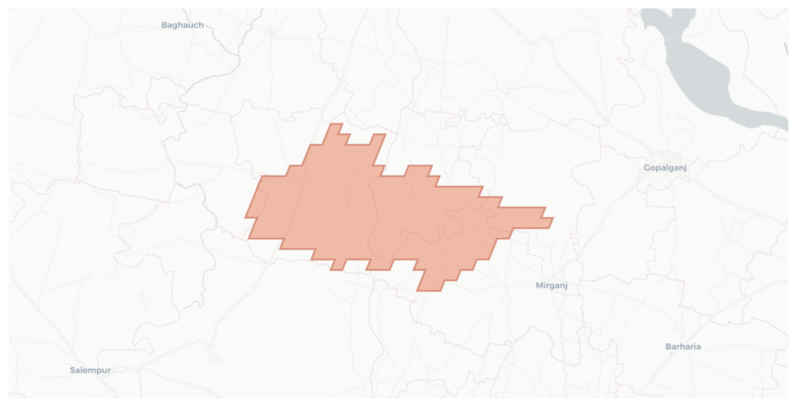 Bhore geographic map