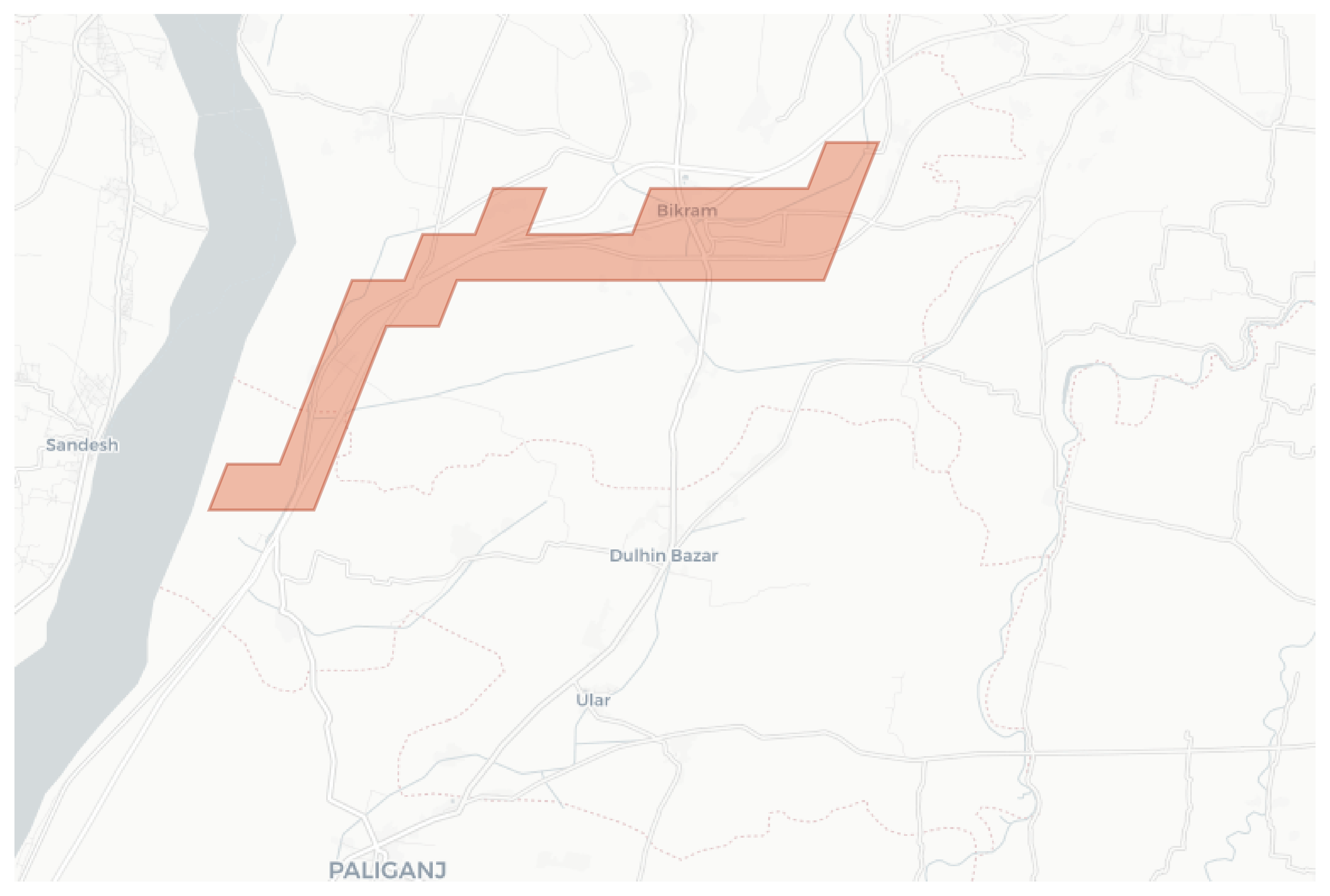 Bikram geographic map