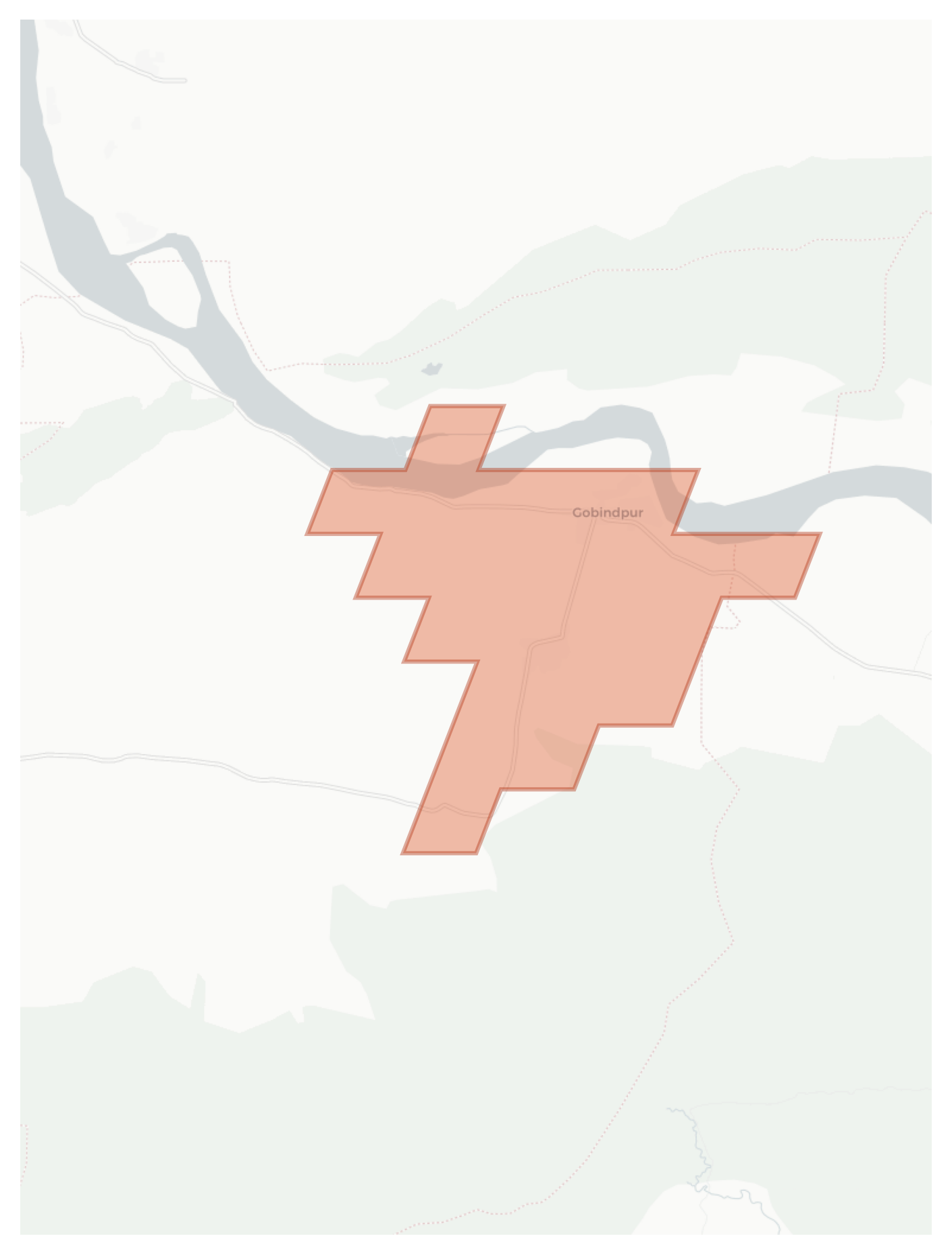 Gobindpur geographic map