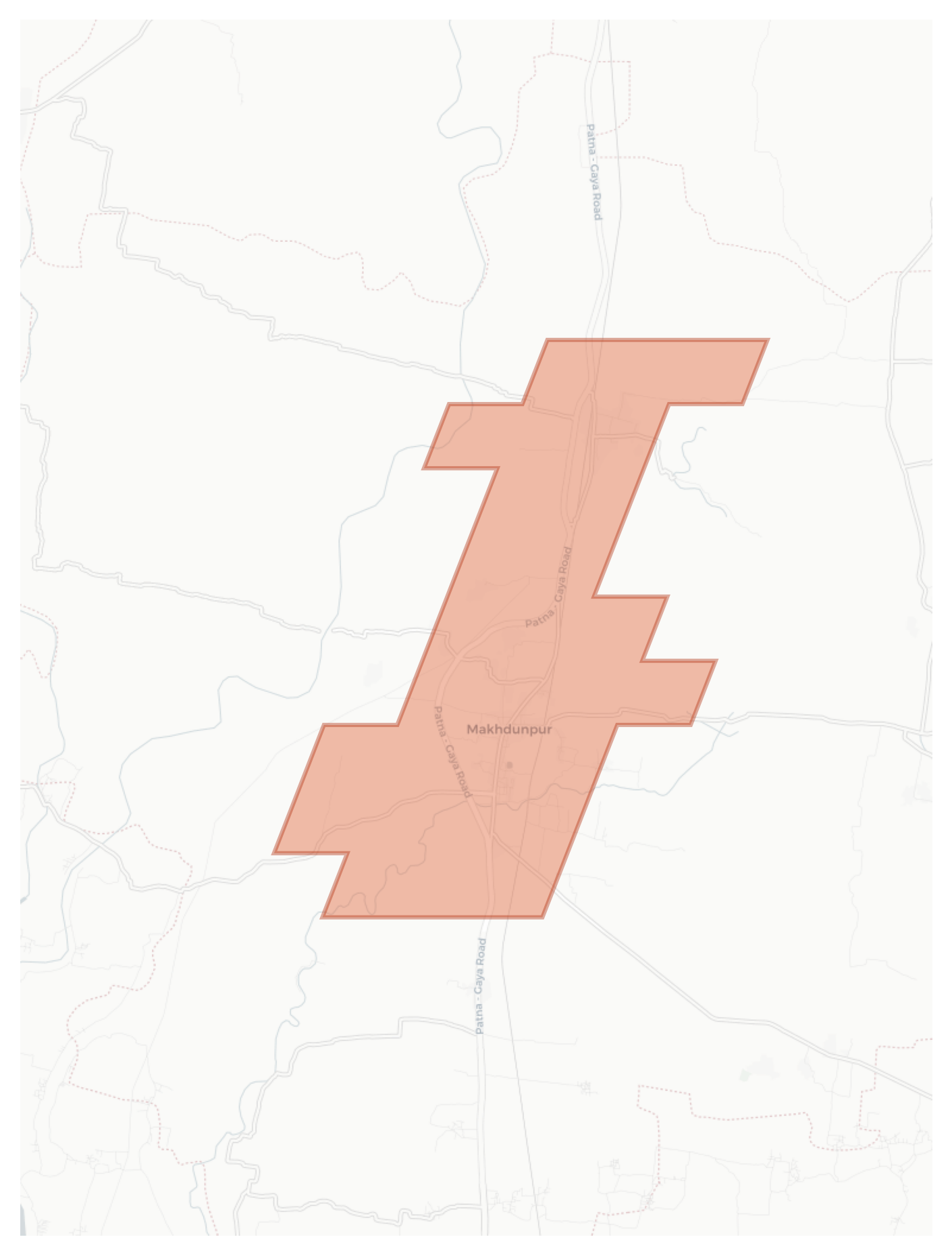 Makhdumpur geographic map