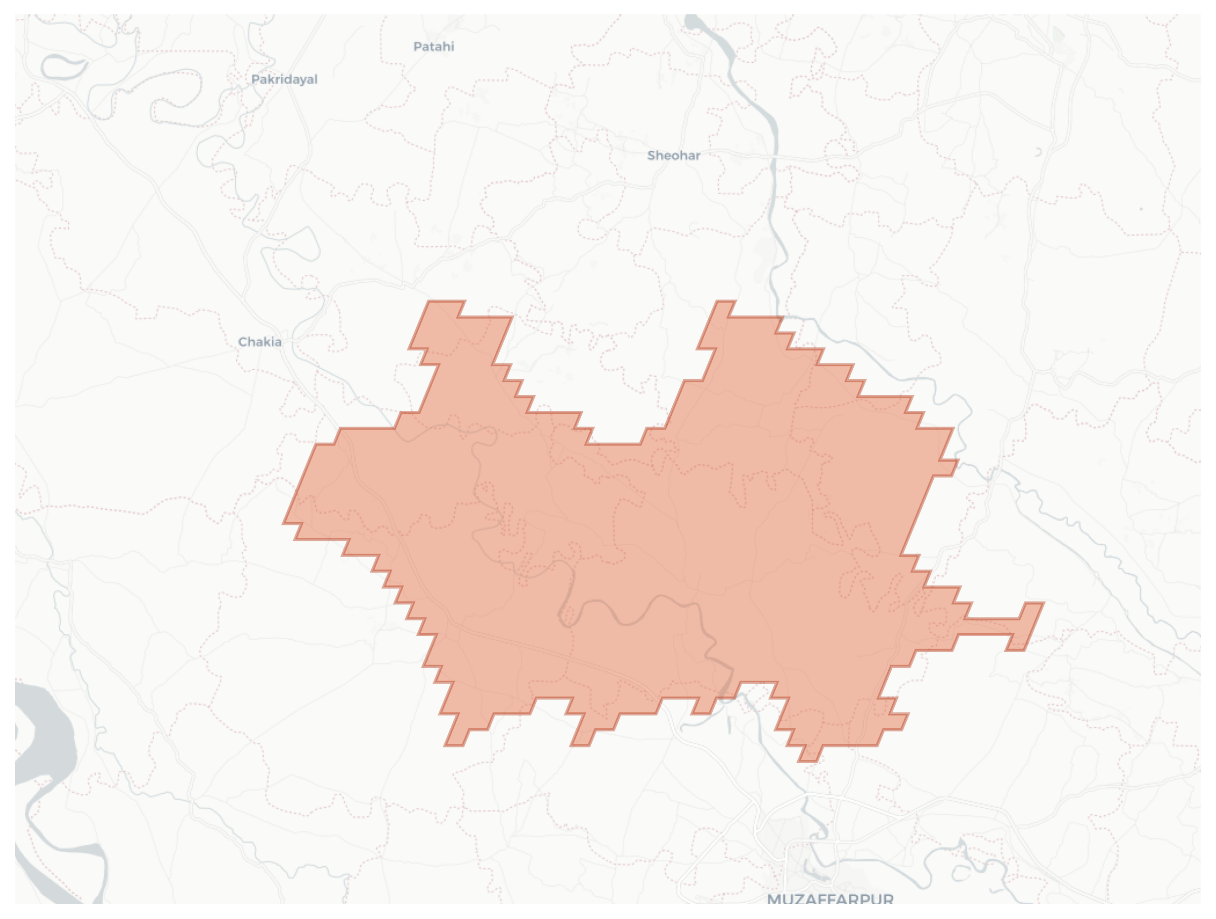 Mehsi geographic map