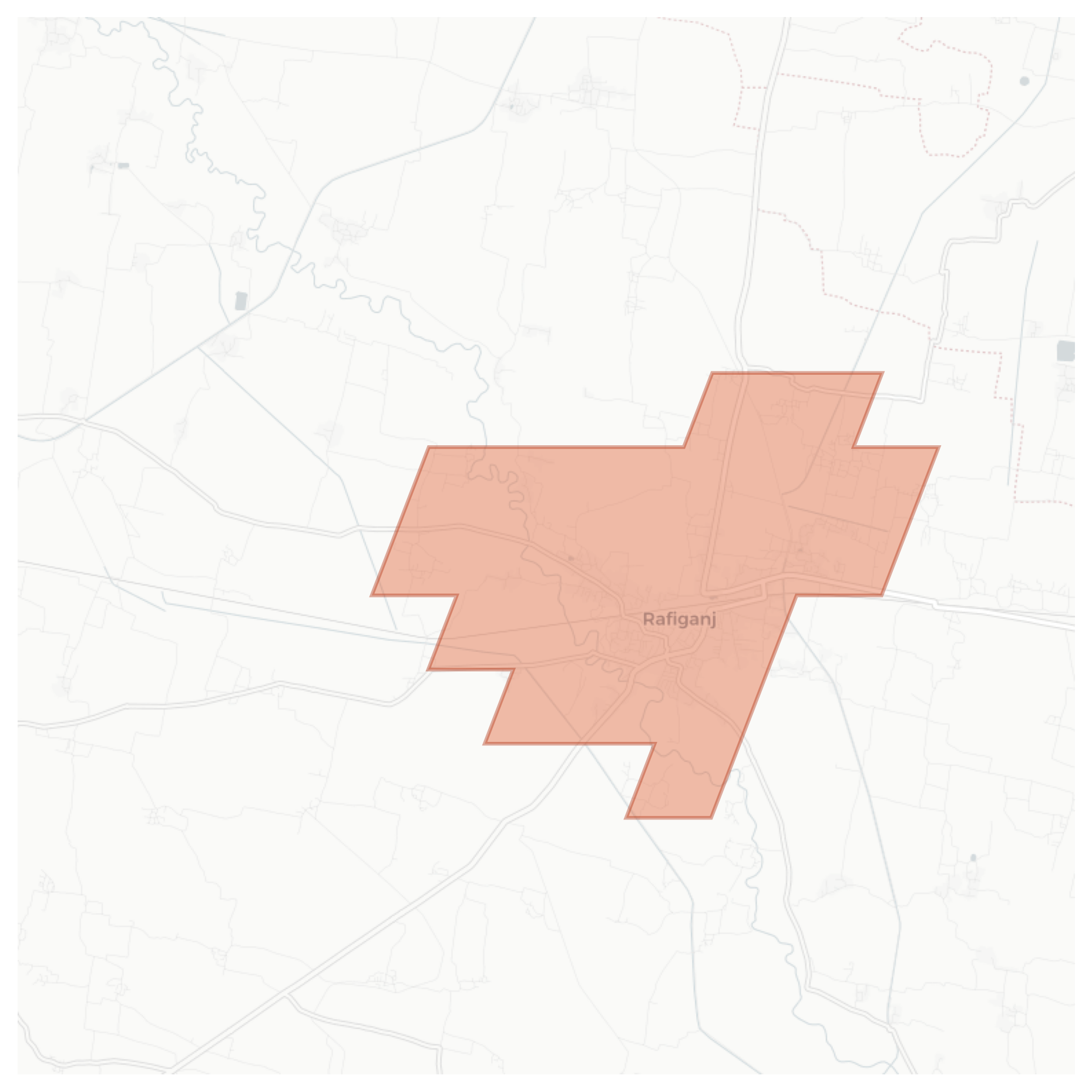 Rafiganj geographic map