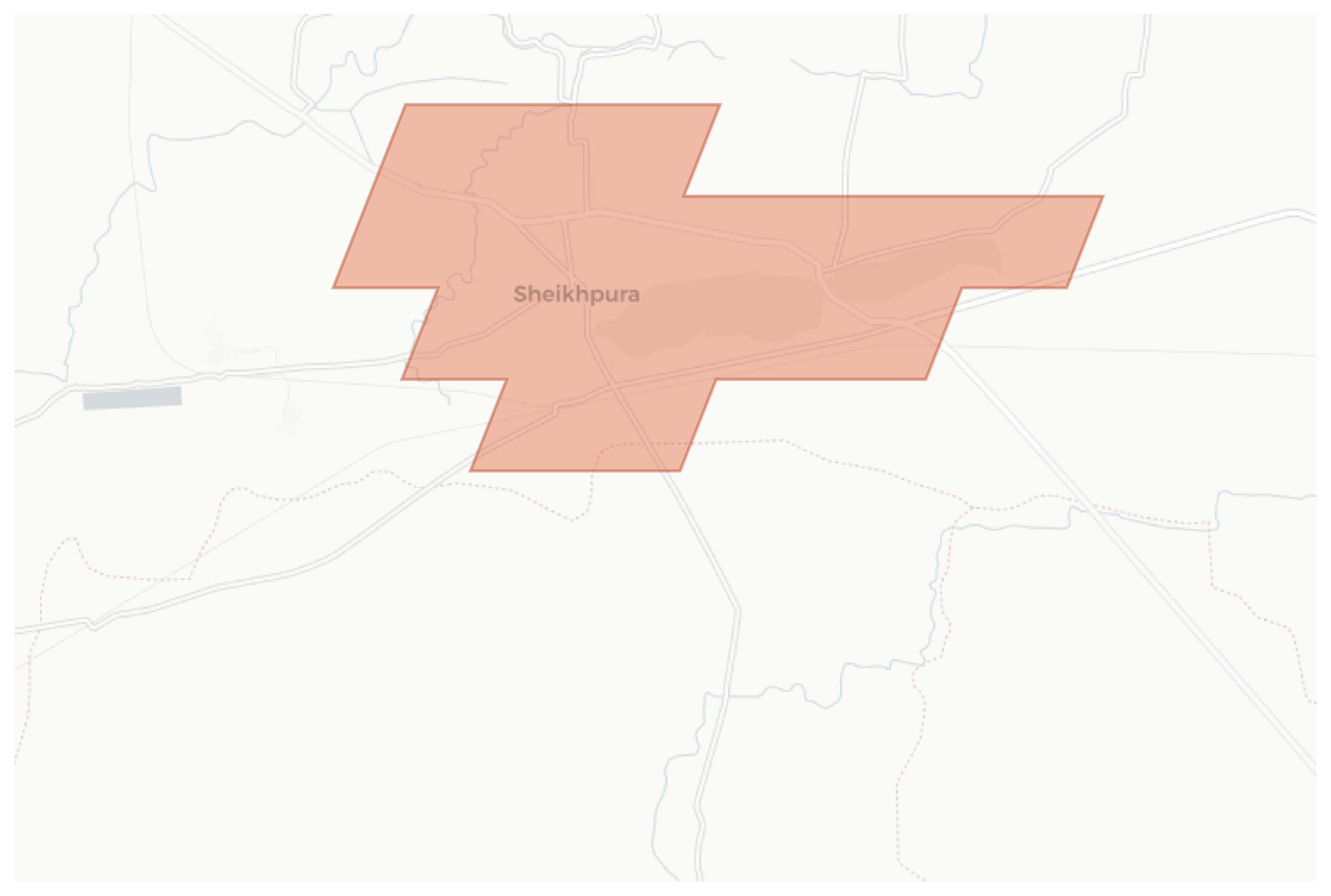 Sheikhpura geographic map