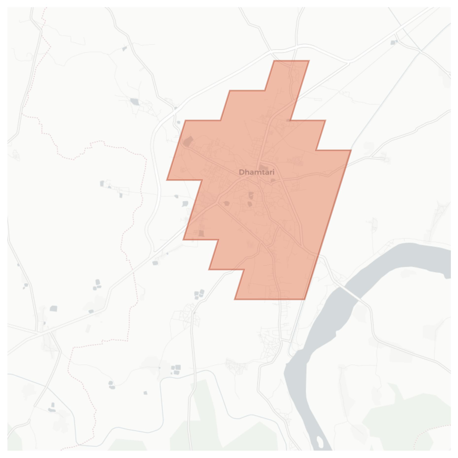 Dhamtari geographic map