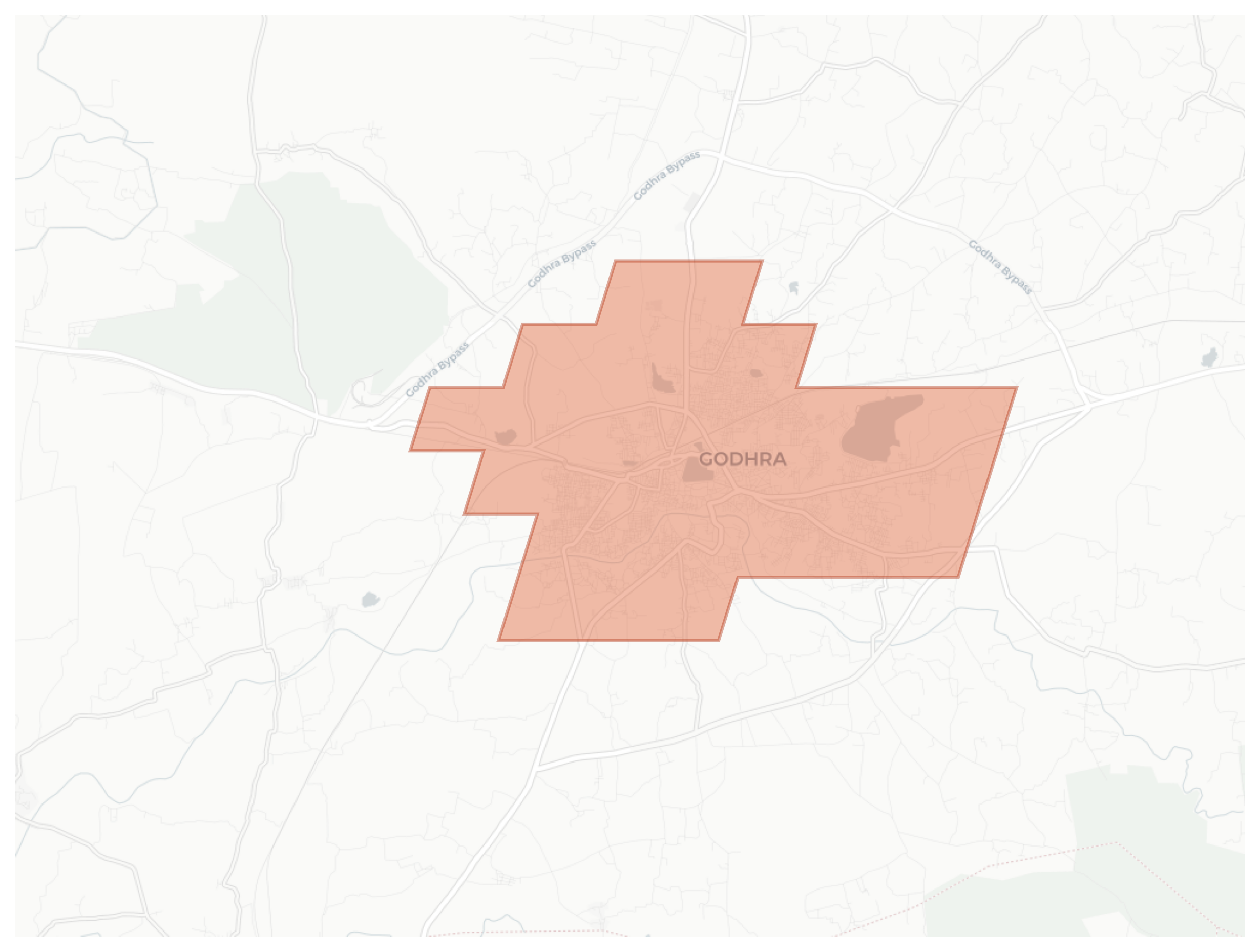 Godhra geographic map