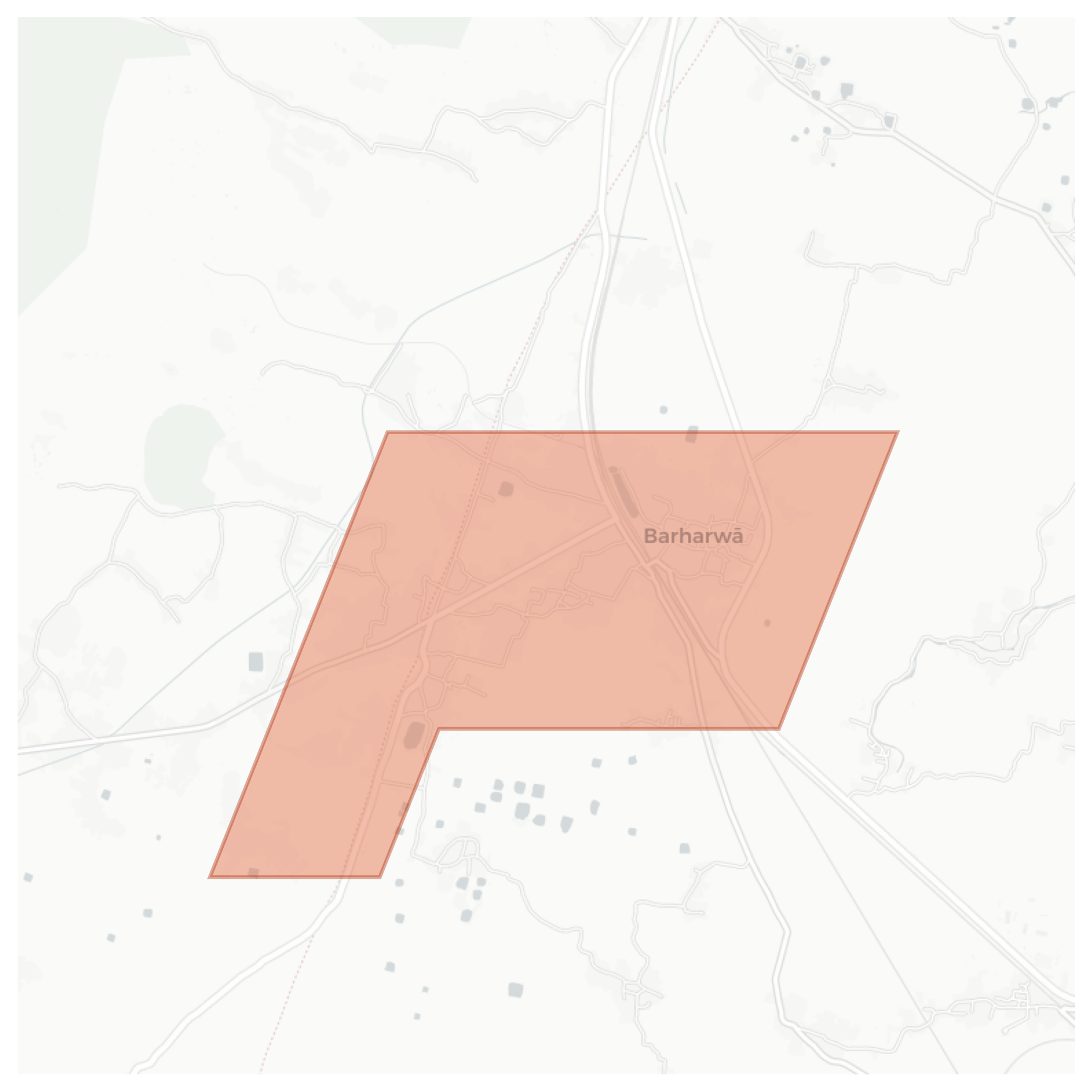 Barharwa geographic map