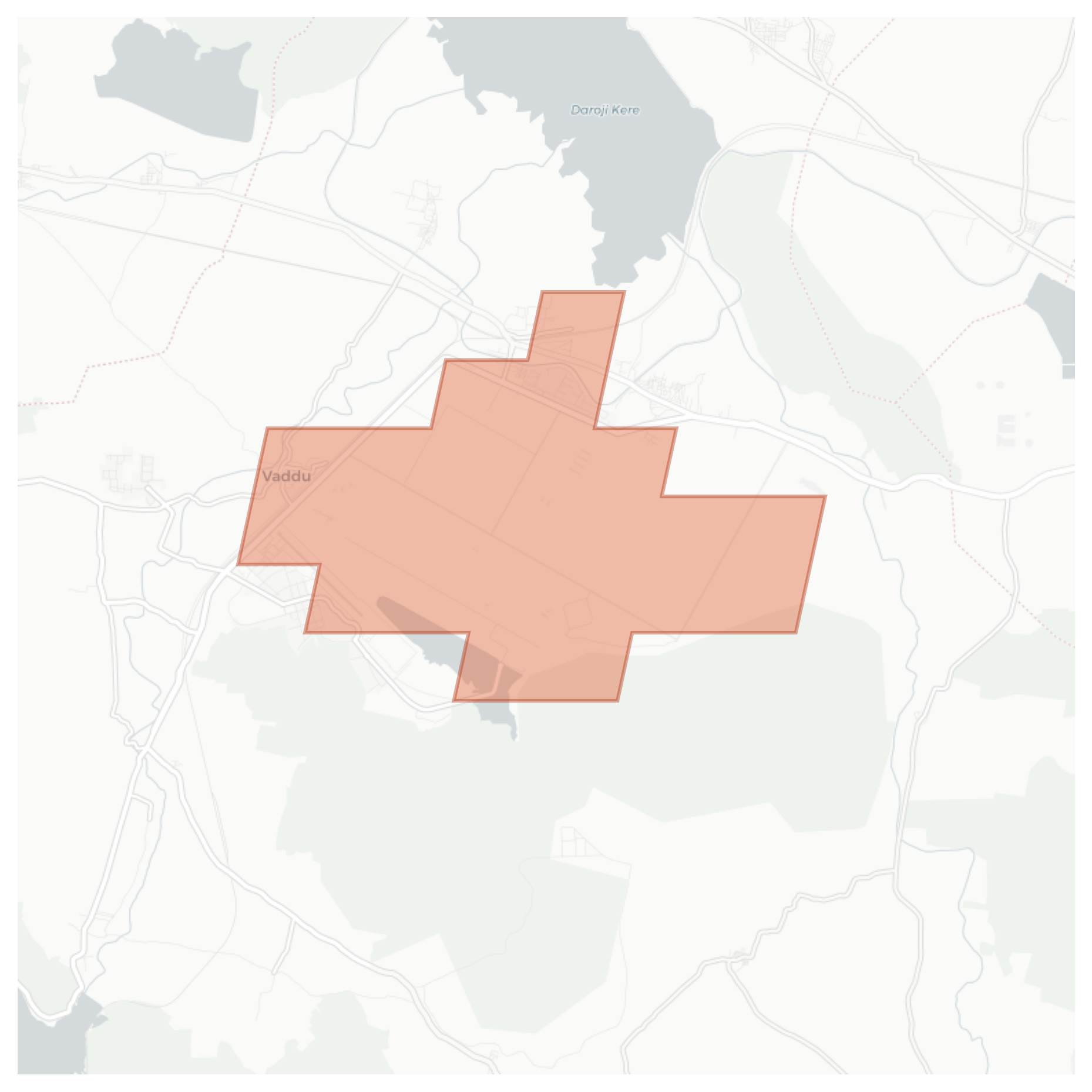 Vaddu geographic map