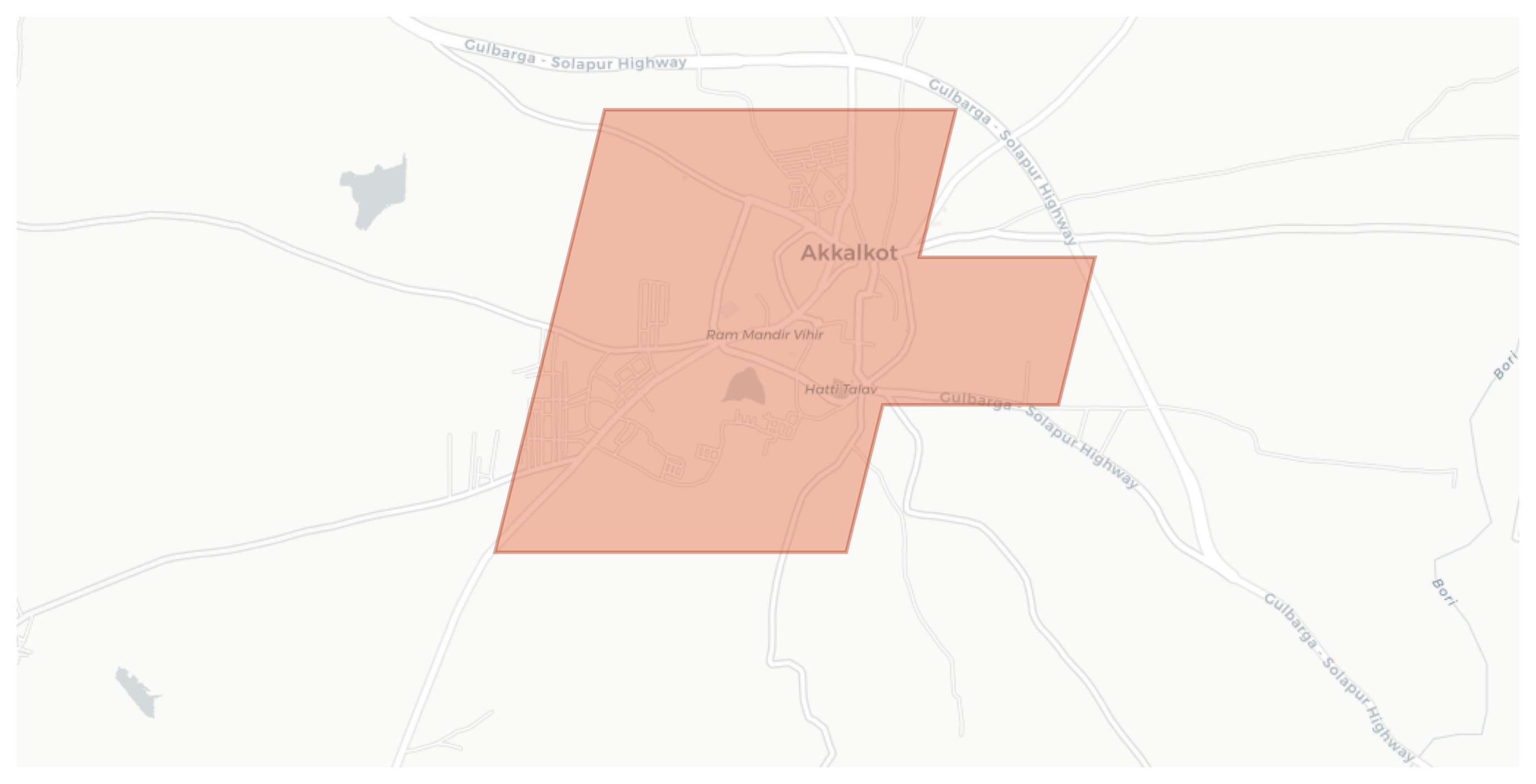 Akkalkot geographic map