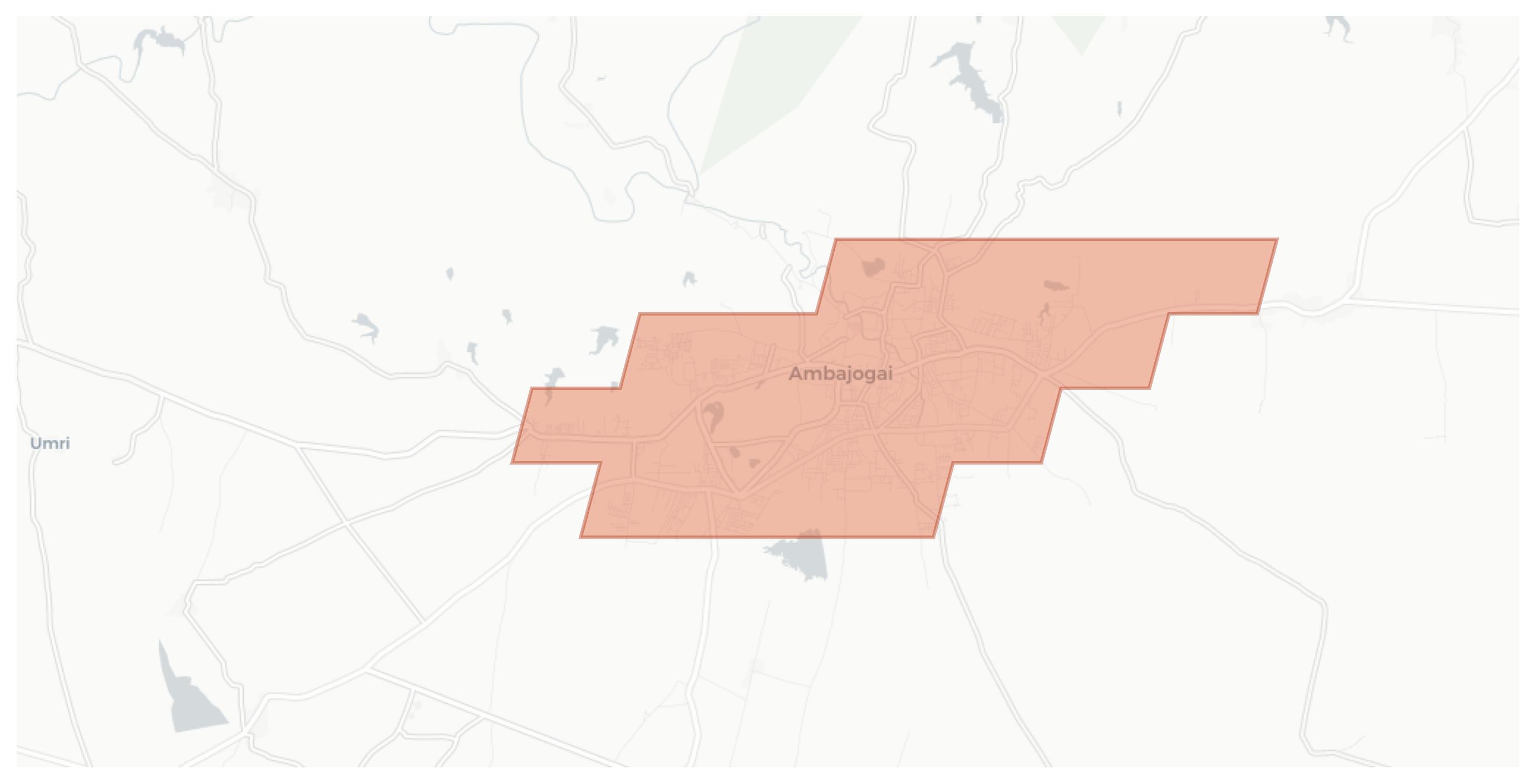 Ambajogai geographic map