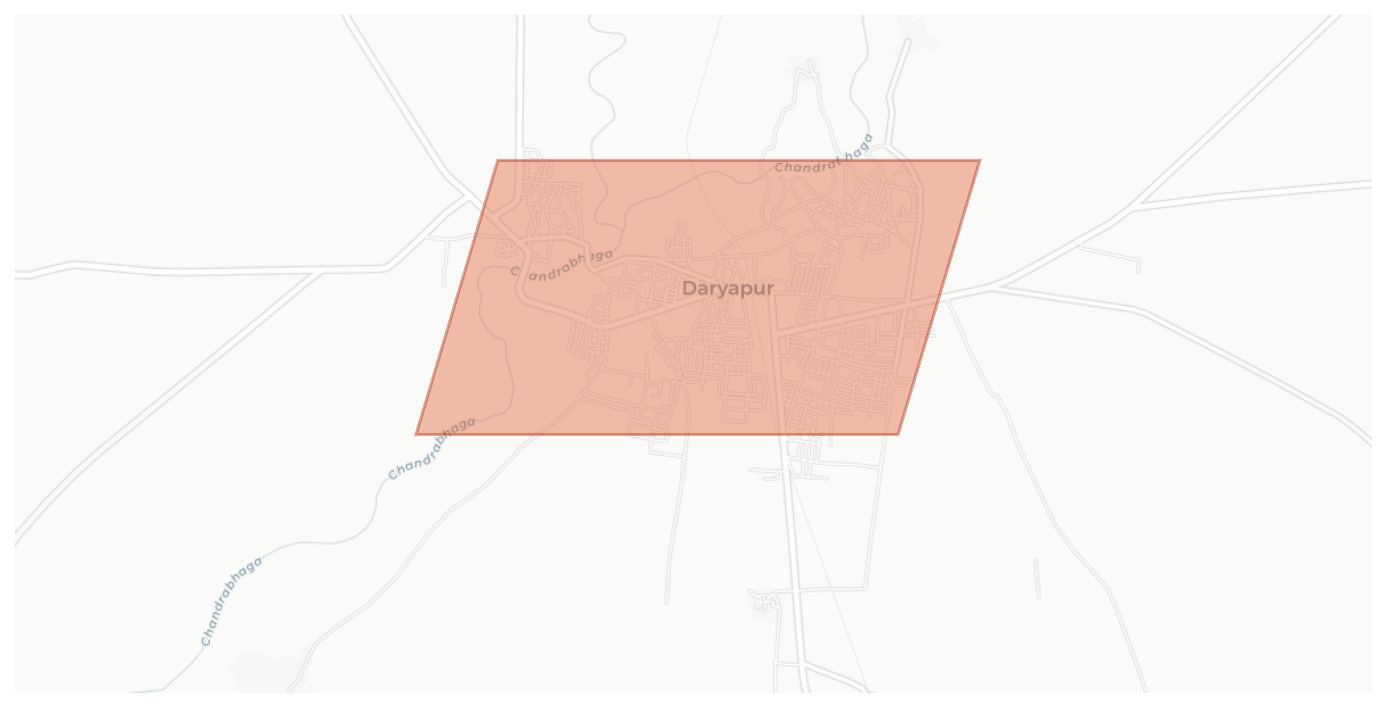 Daryapur geographic map