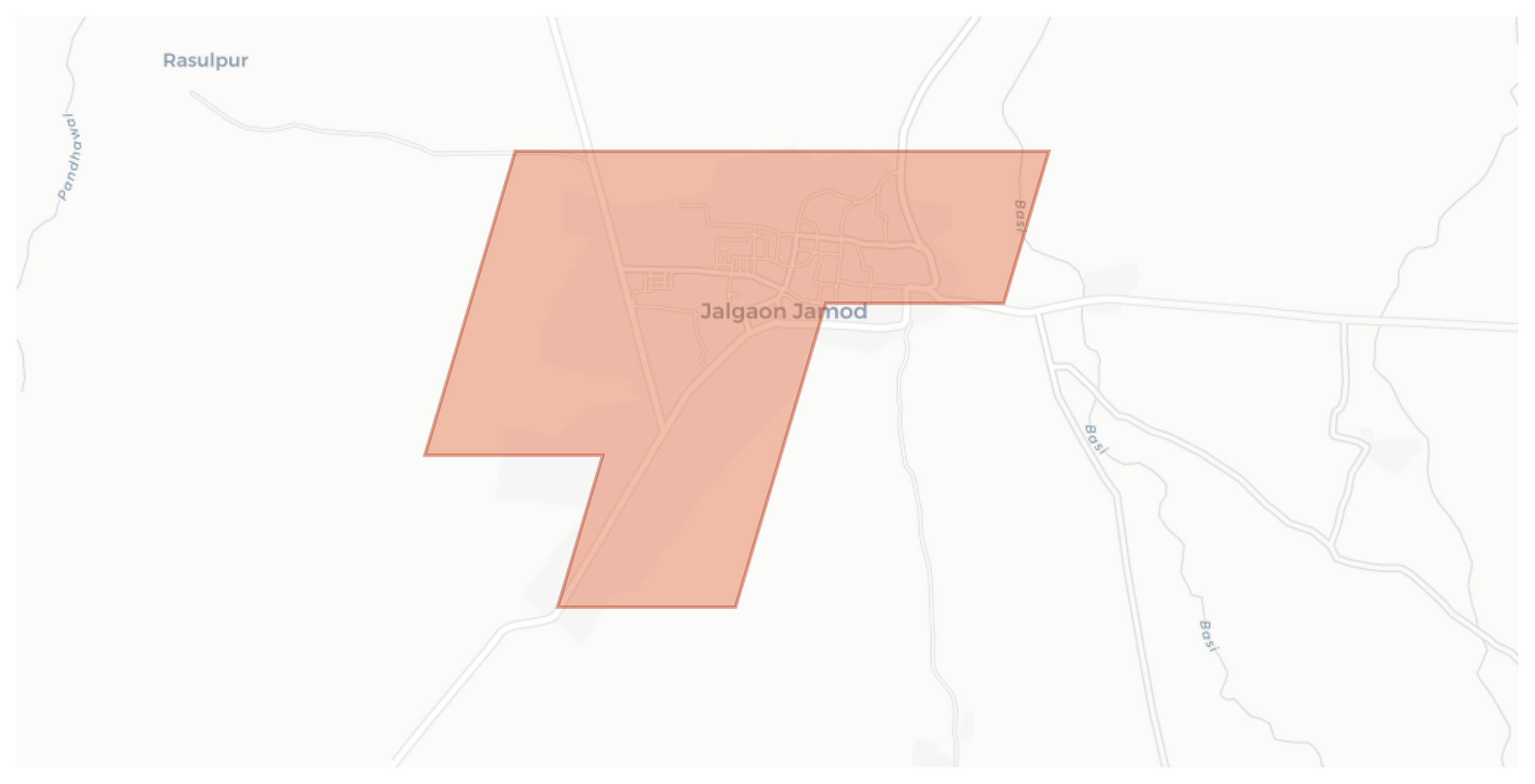 Jalgaon Jamod geographic map