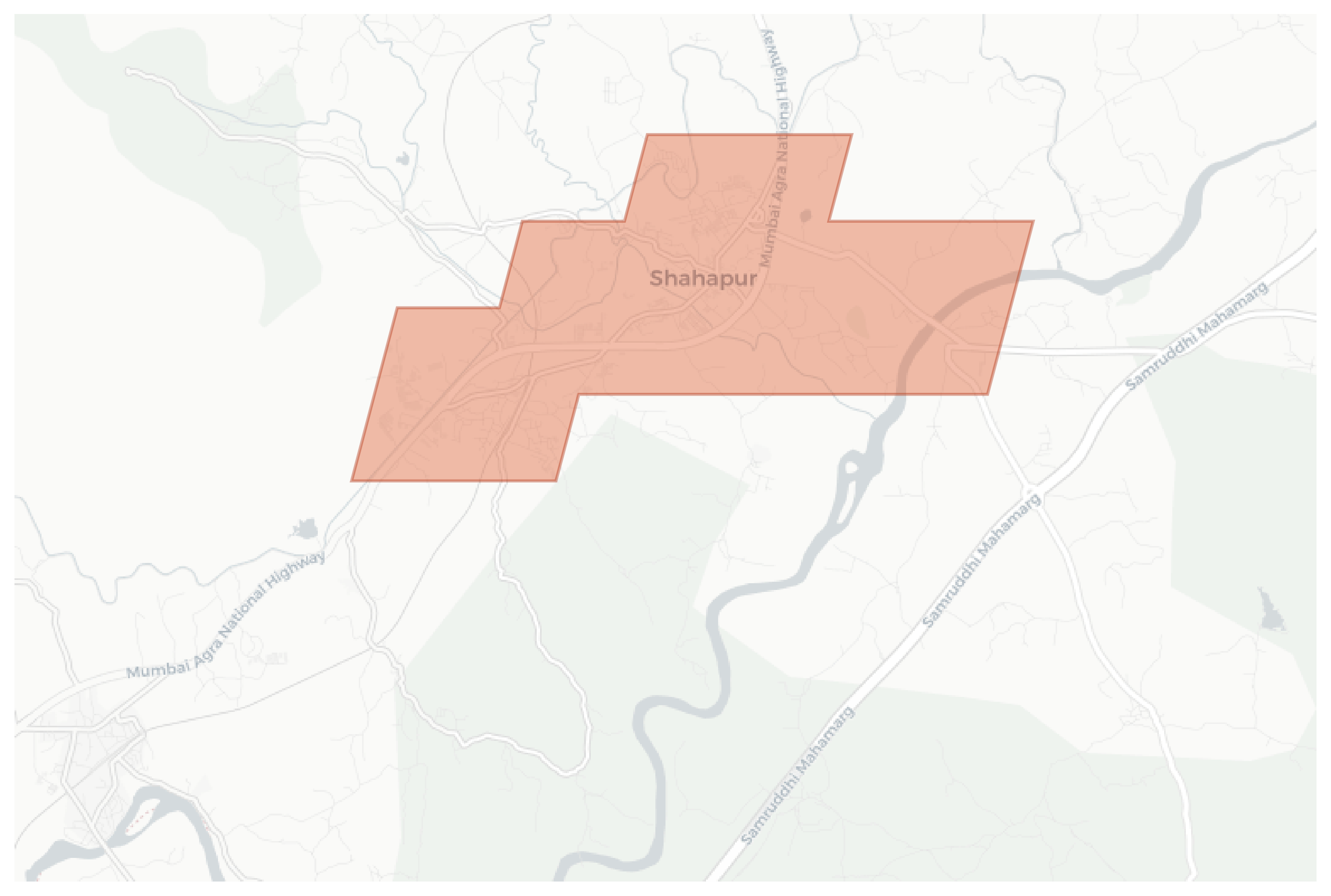 Shahapur geographic map