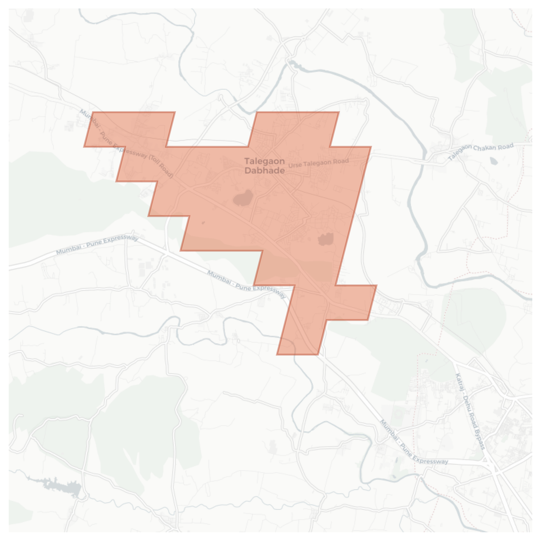 Talegaon Dabhade geographic map