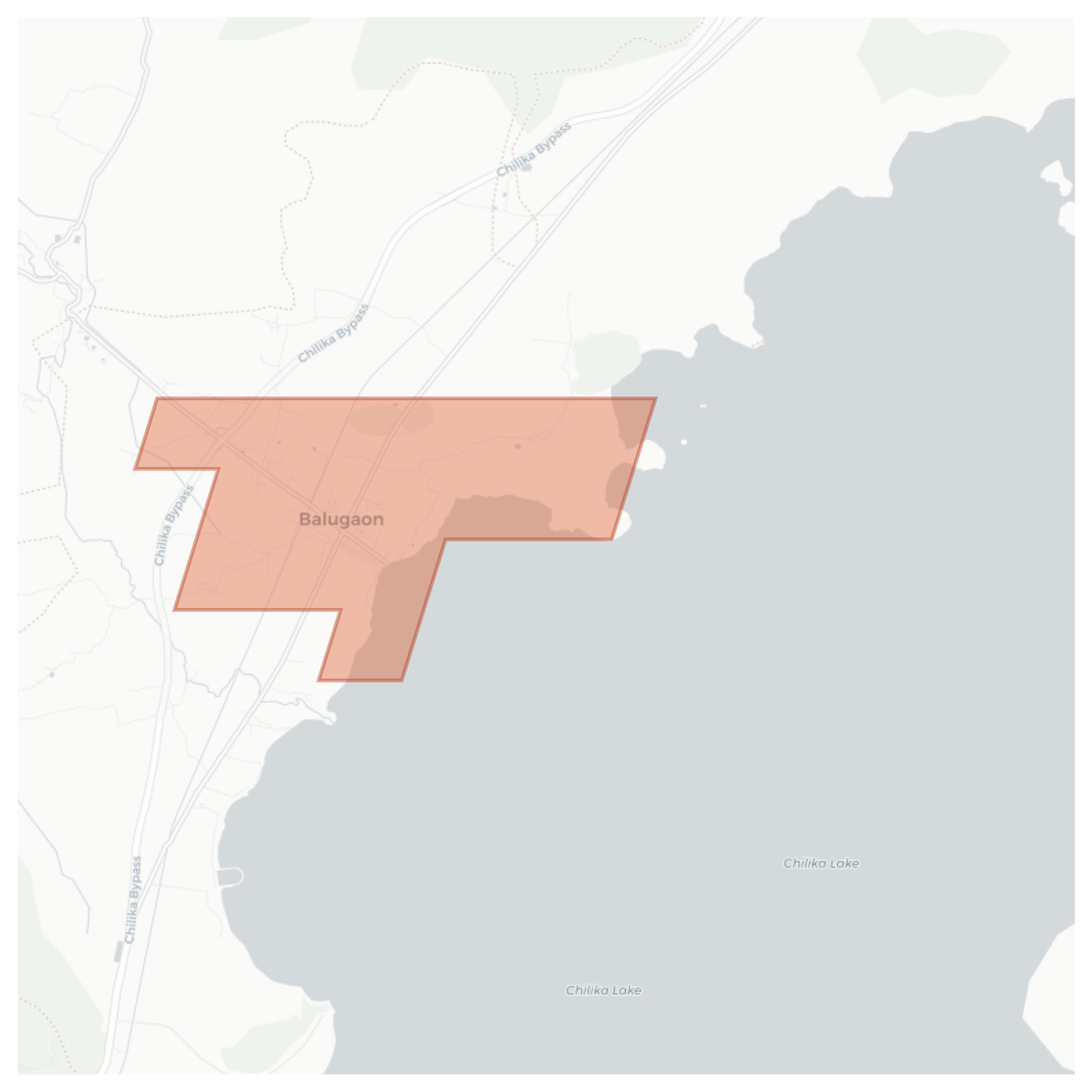 Balugaon geographic map