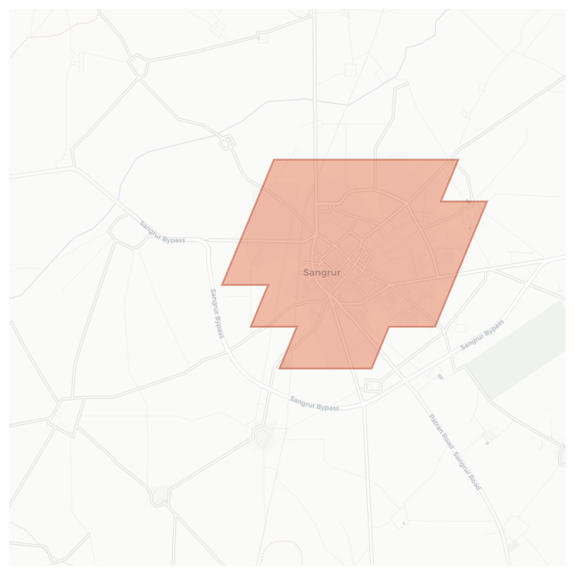Sangrur geographic map