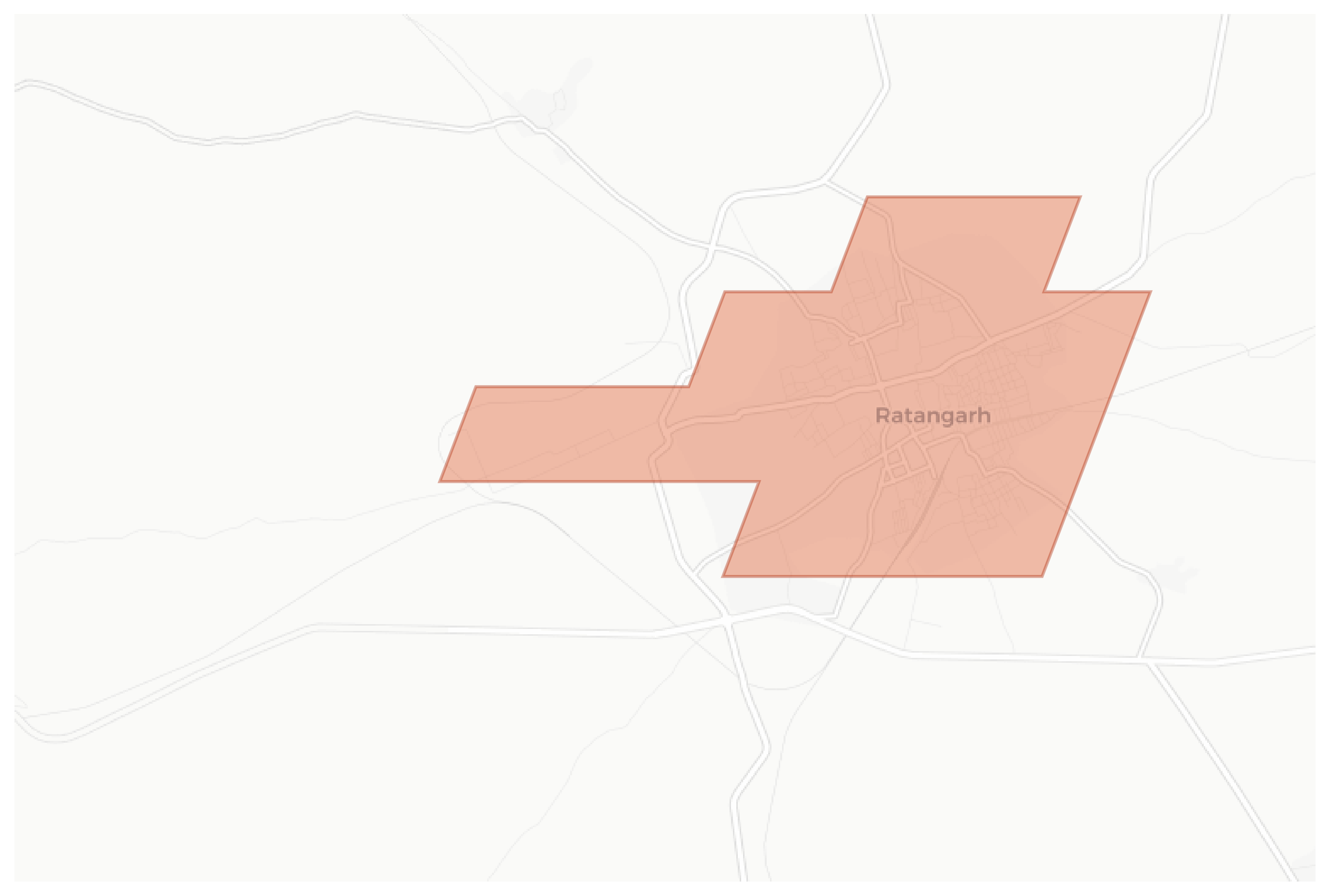 Ratangarh geographic map