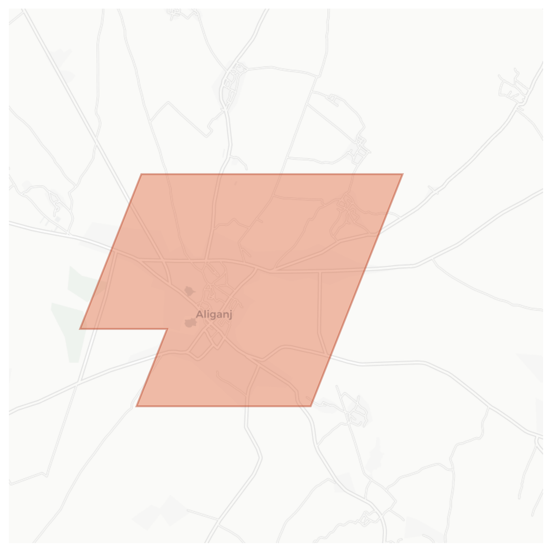 Aliganj geographic map