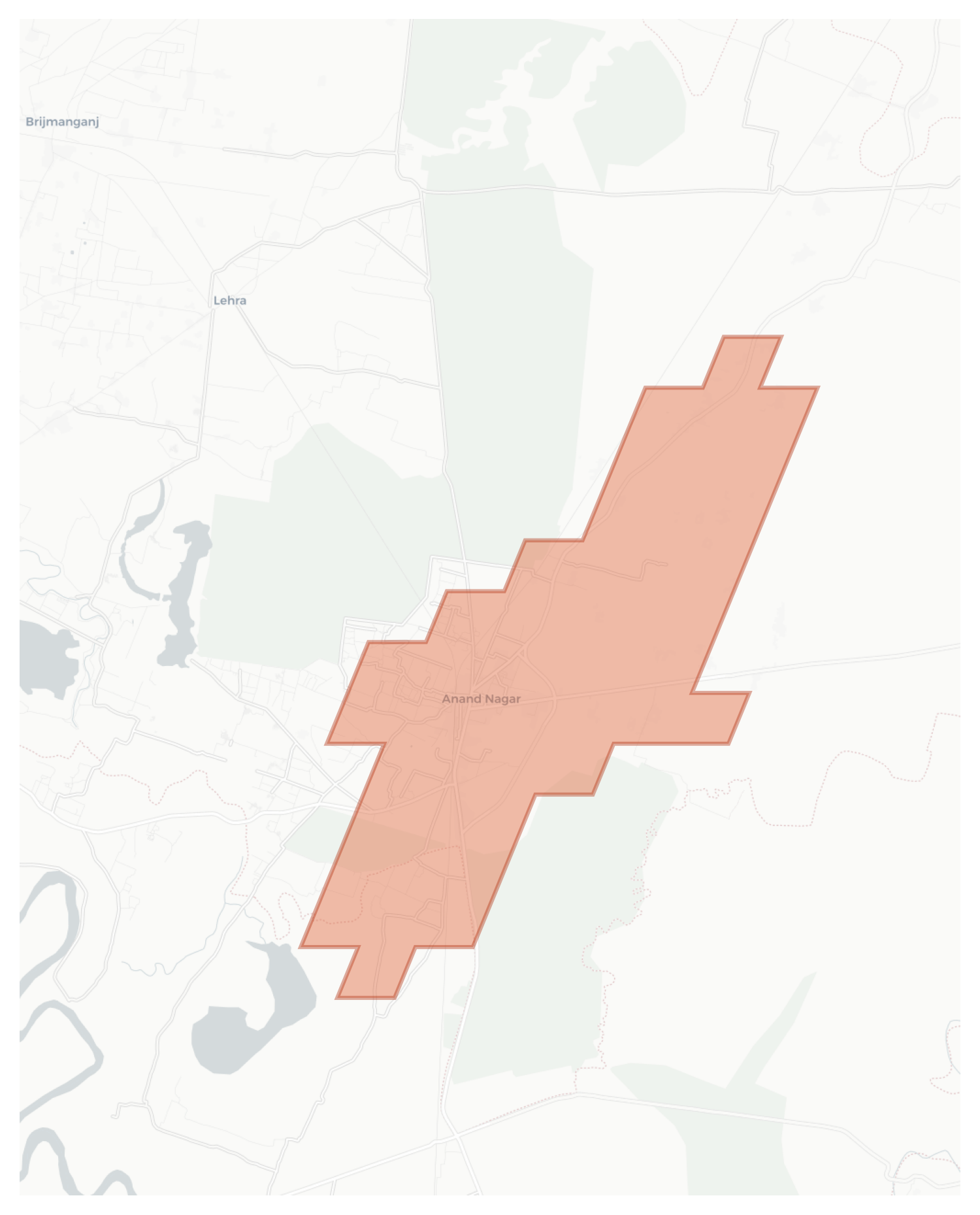 Anand Nagar geographic map