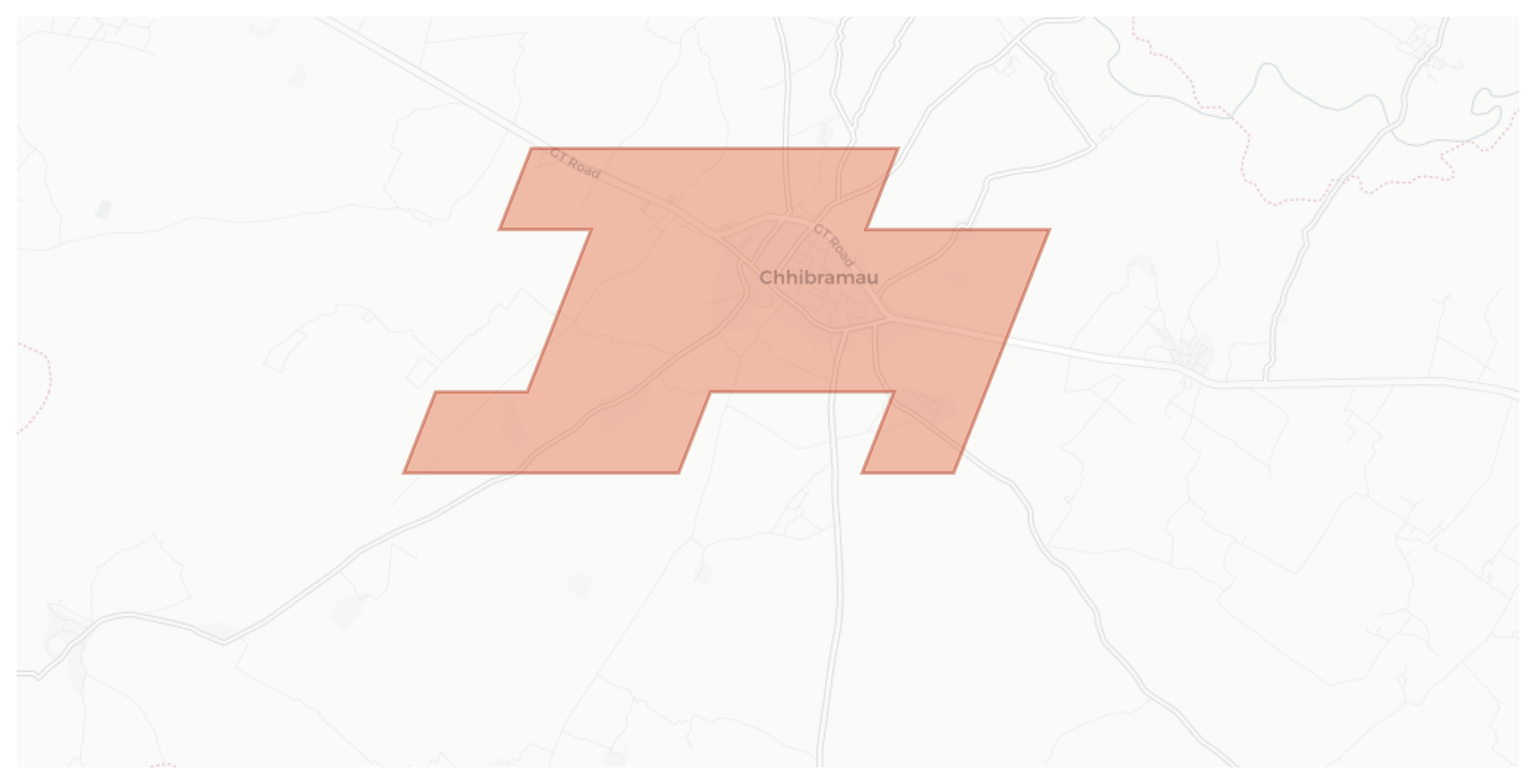 Chhibramau geographic map