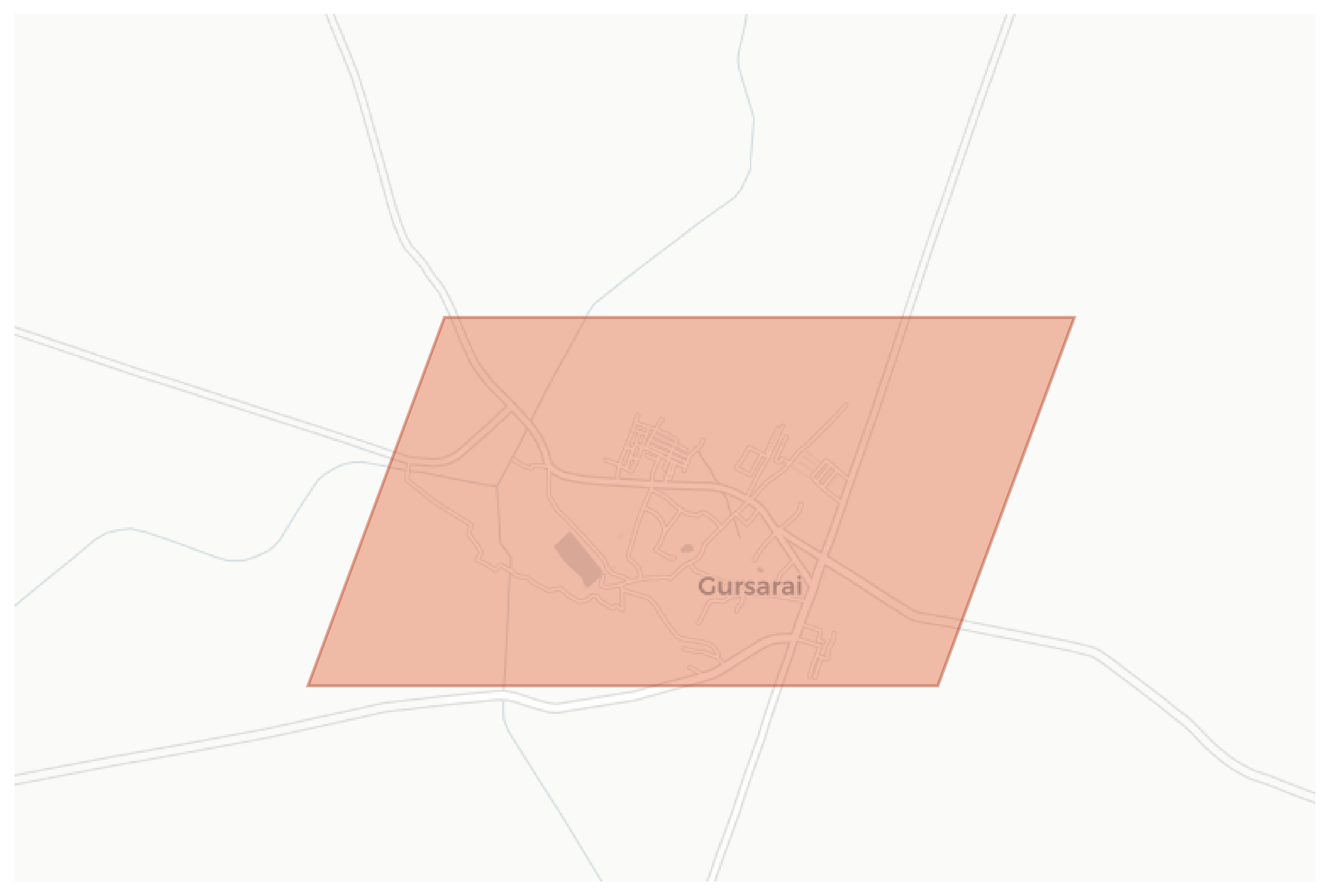 Gursarai geographic map
