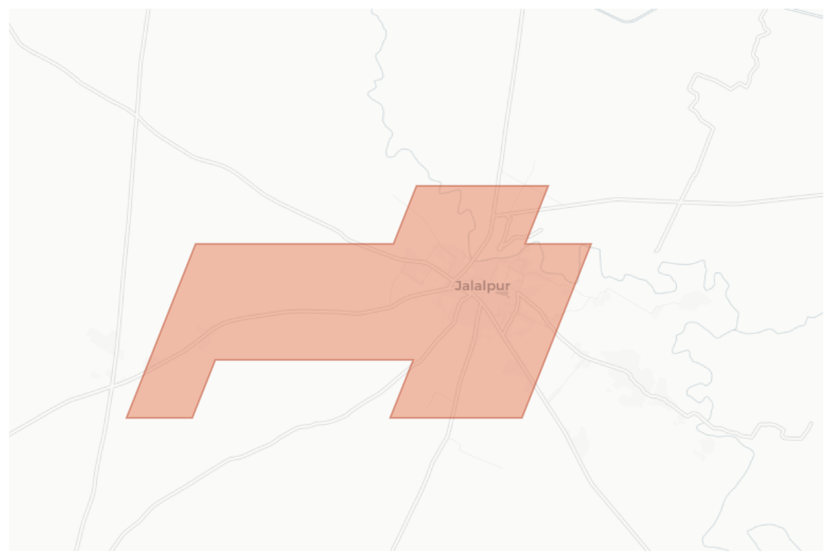 Jalalpur geographic map