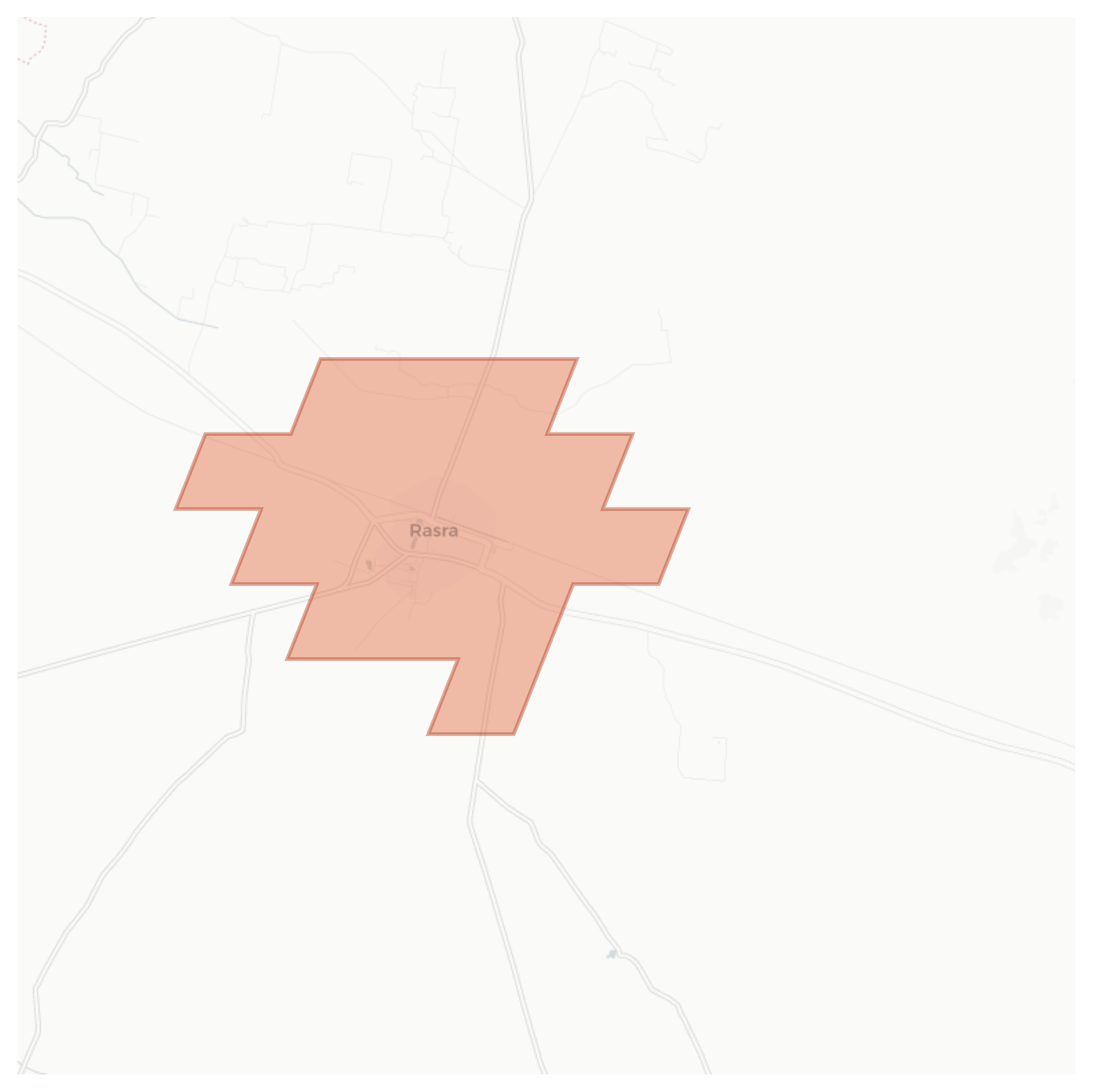 Rasra geographic map