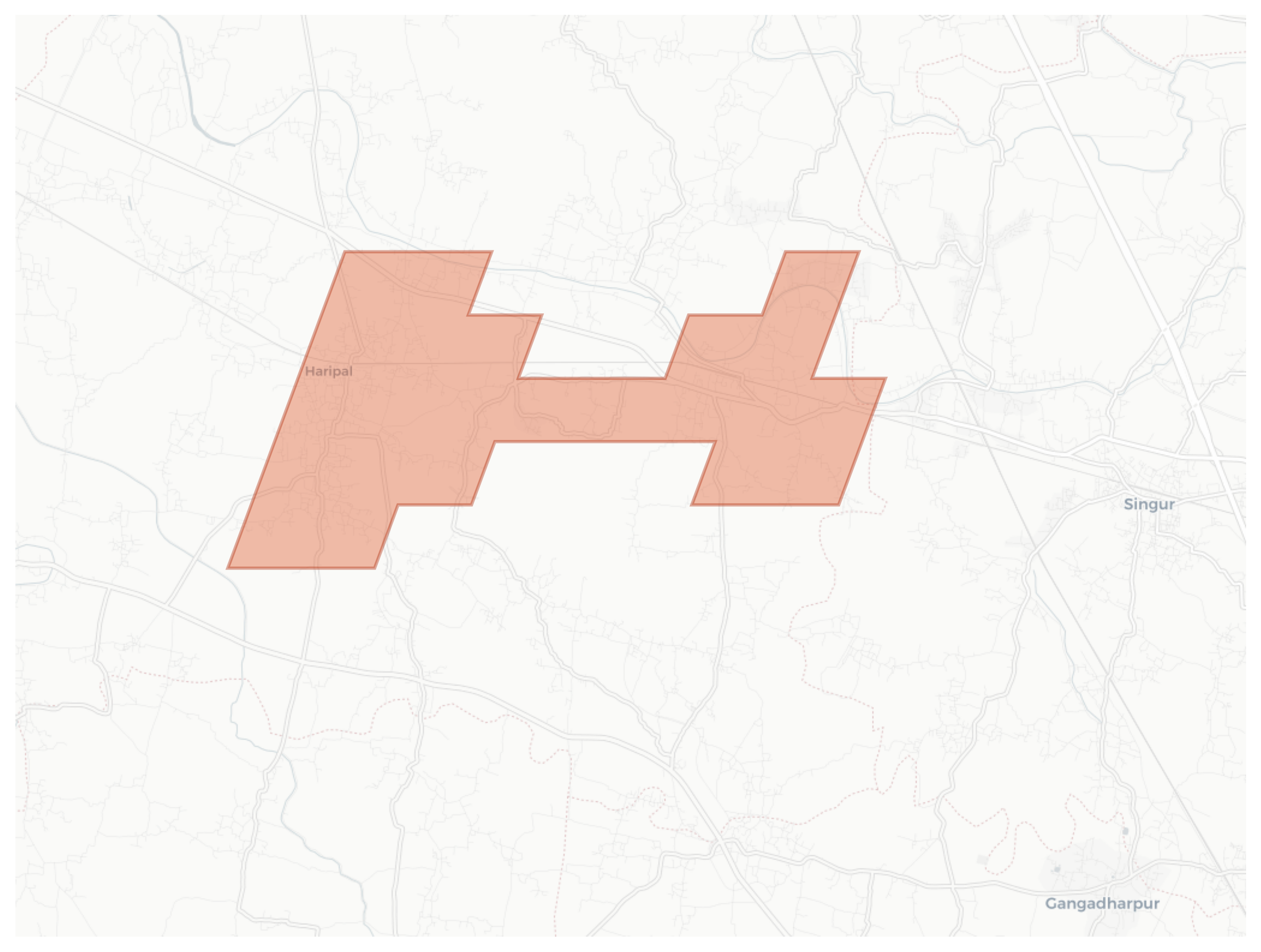 Haripal geographic map