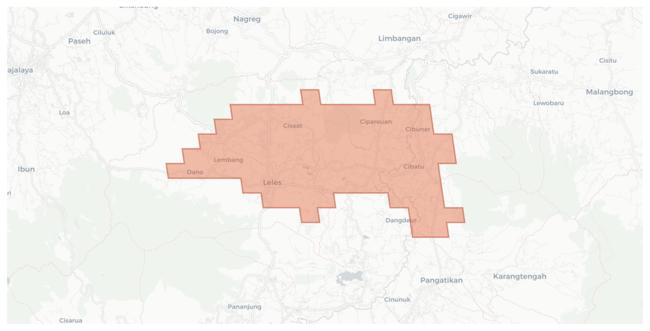 Hegarsari geographic map