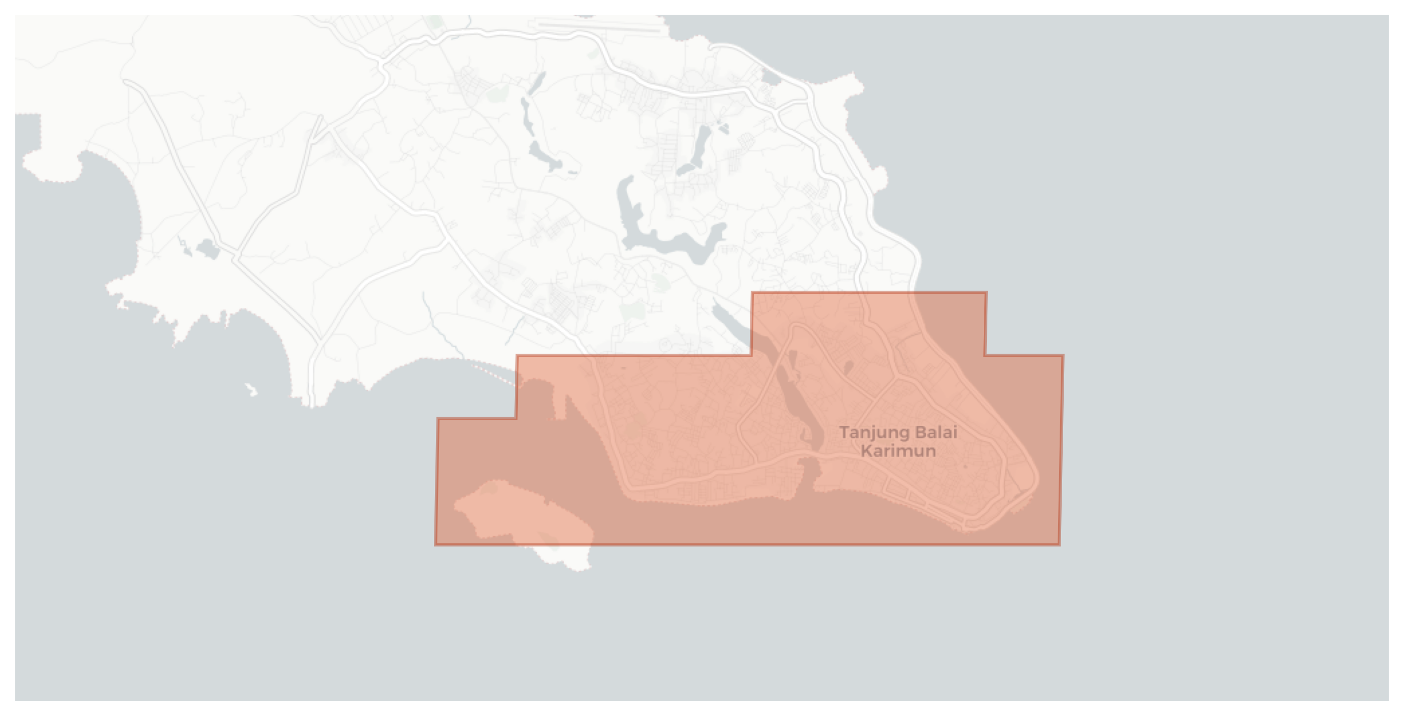 Tanjung Balai Karimun geographic map