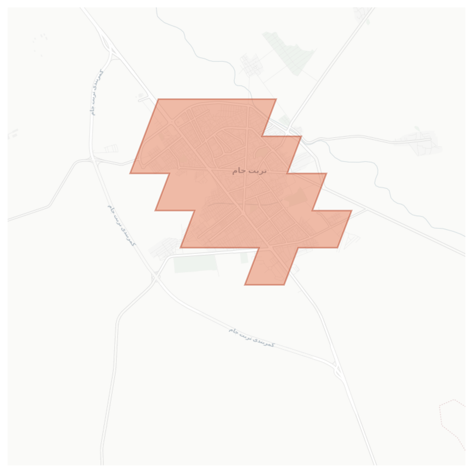 Torbat-e Jam geographic map