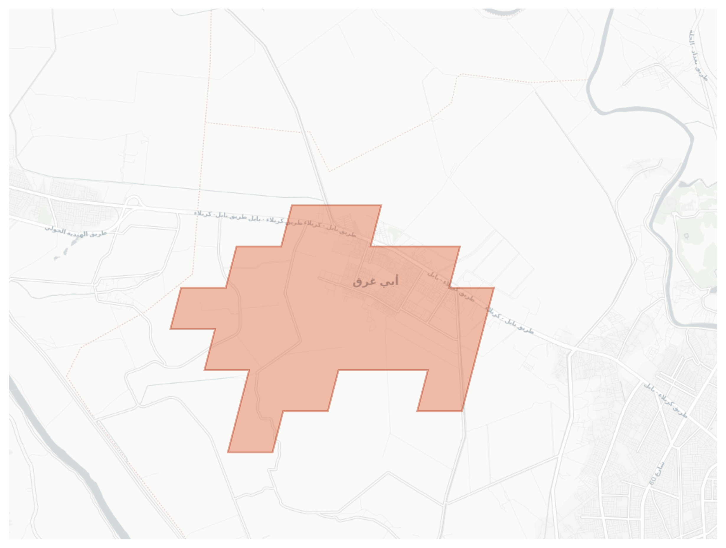 Abu Gharaq geographic map