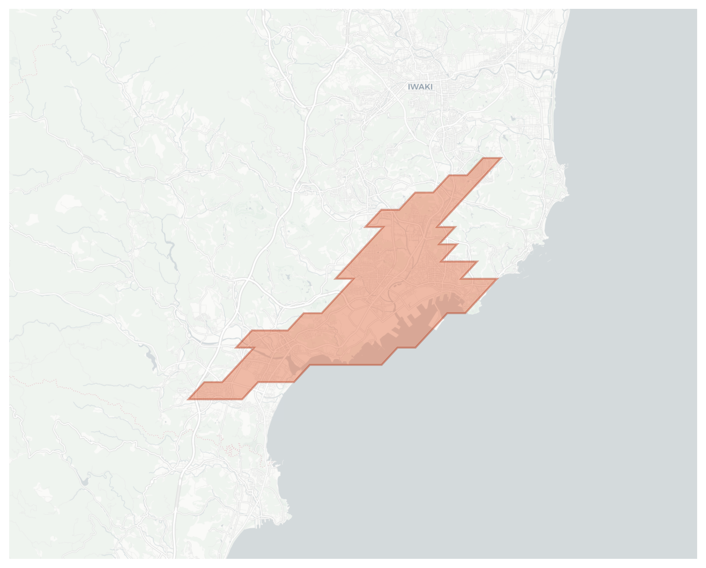 小名浜愛宕上 geographic map