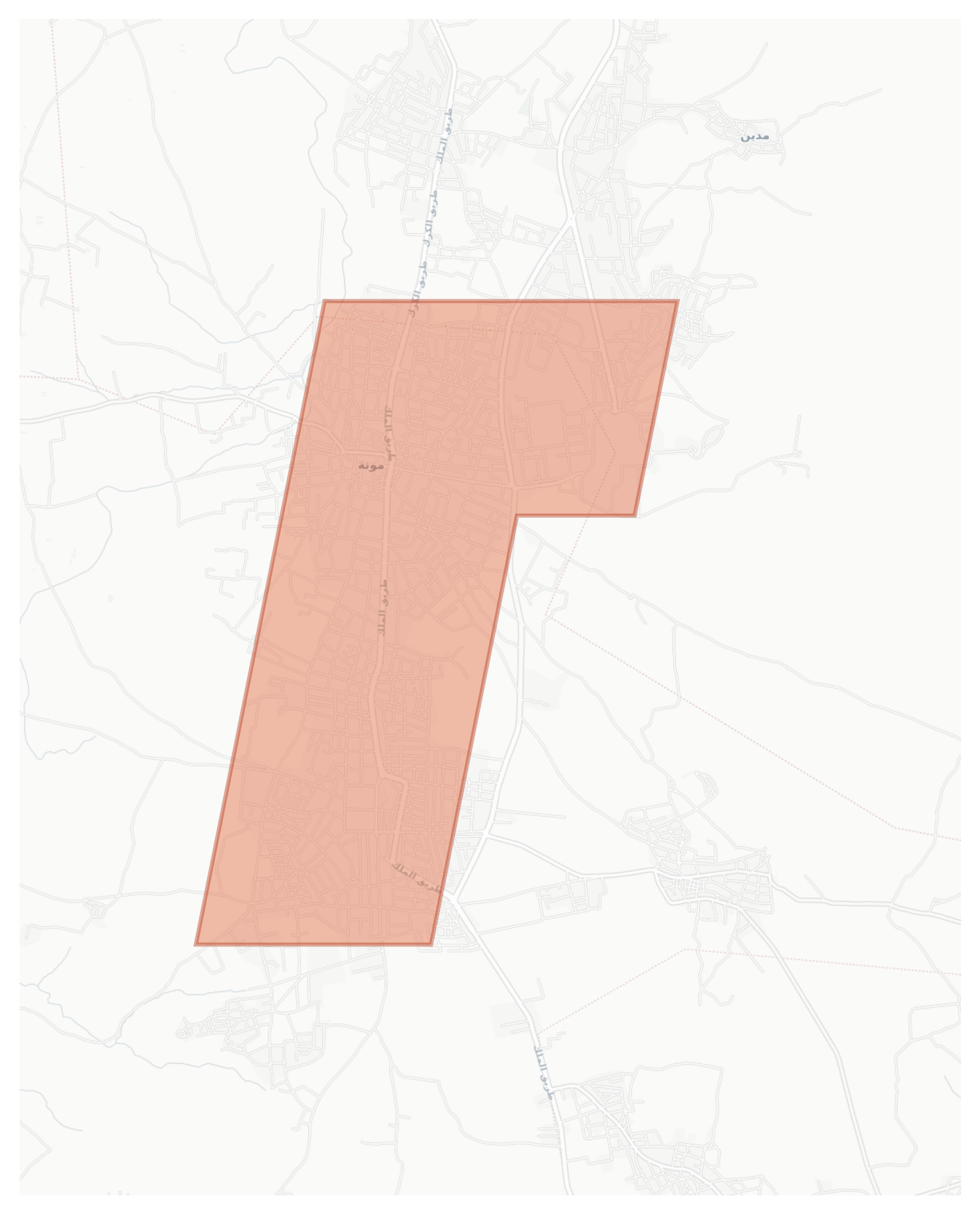 Mota geographic map