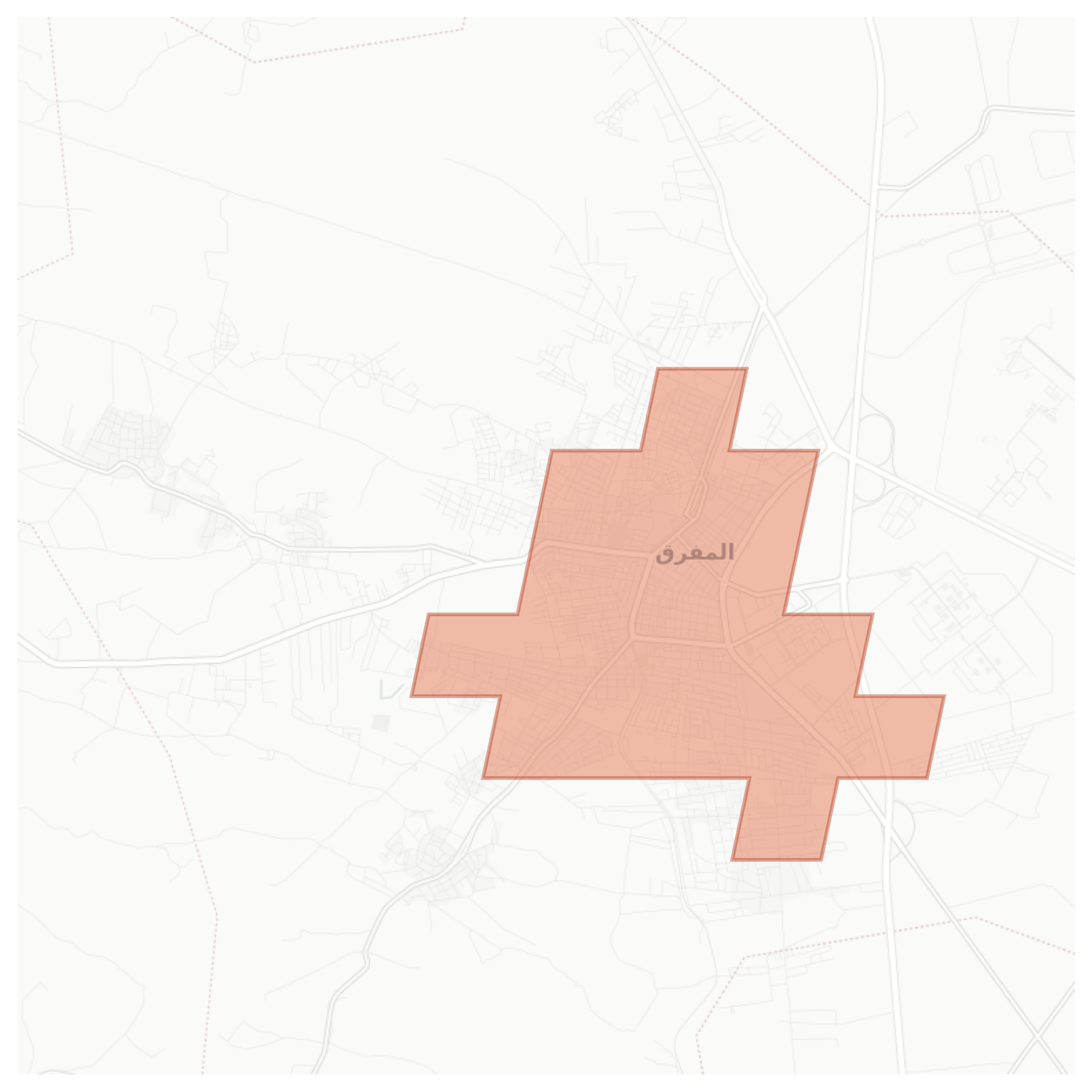 Al Mafraq geographic map