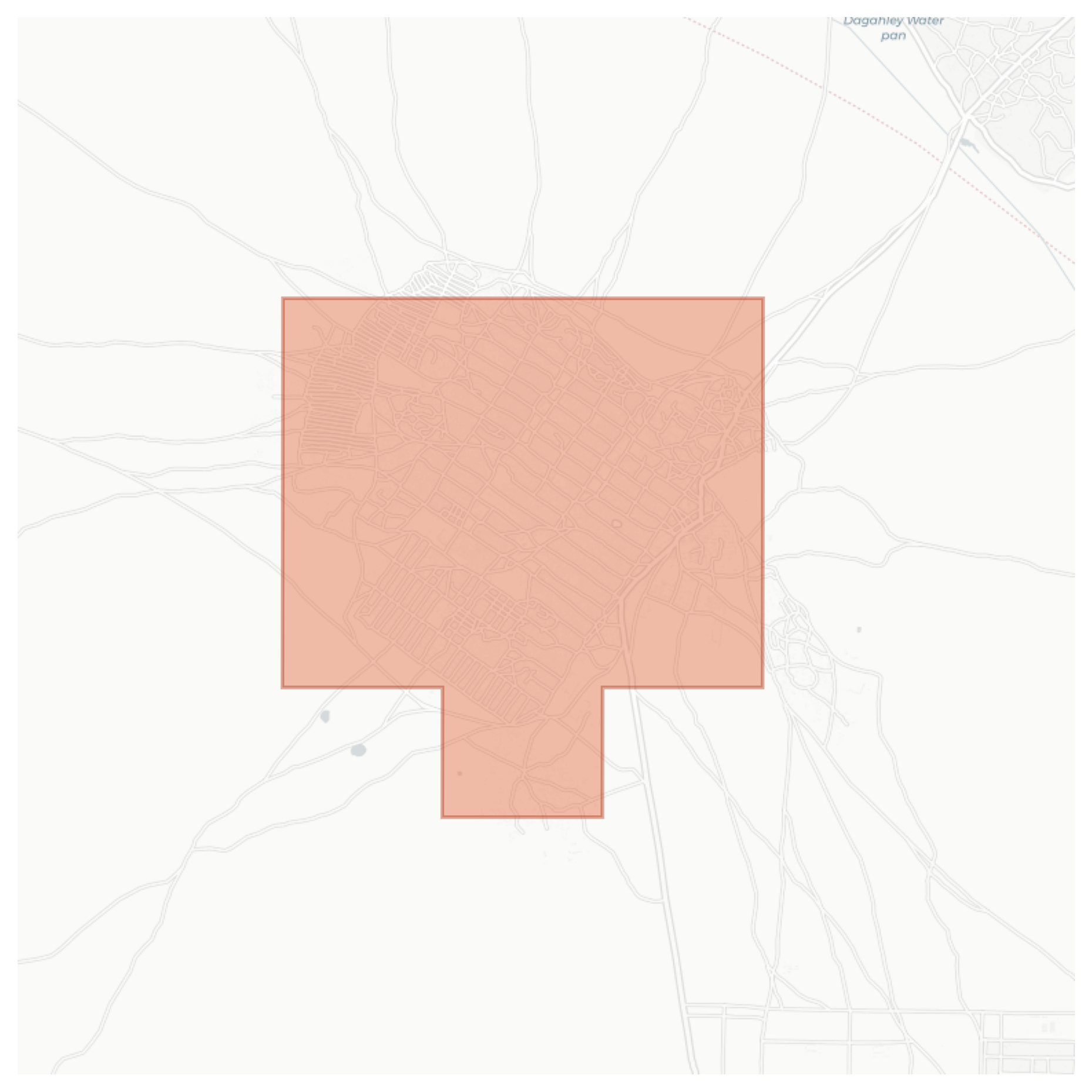Dagahaley Refugee Camp geographic map