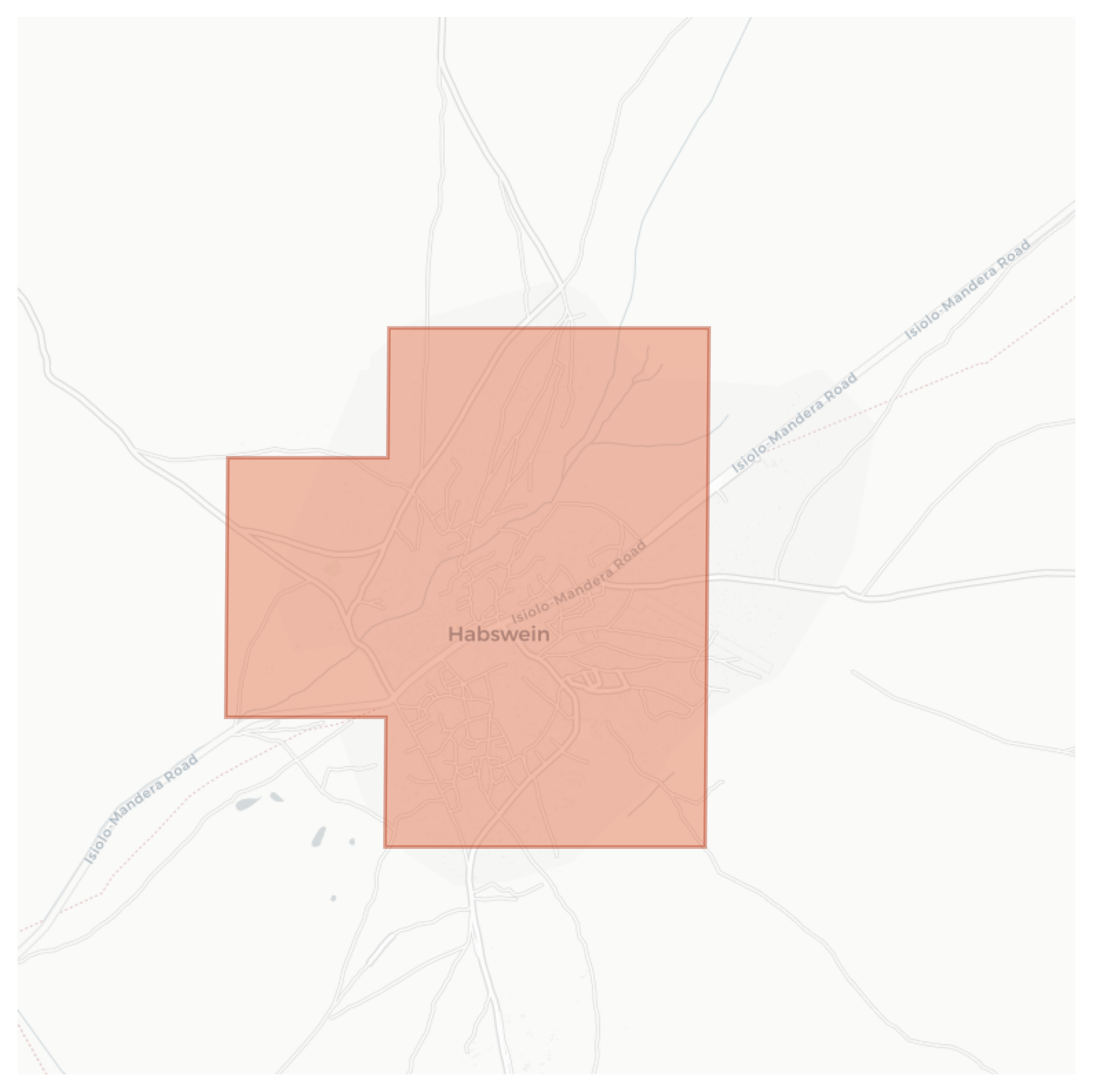 Habswein geographic map
