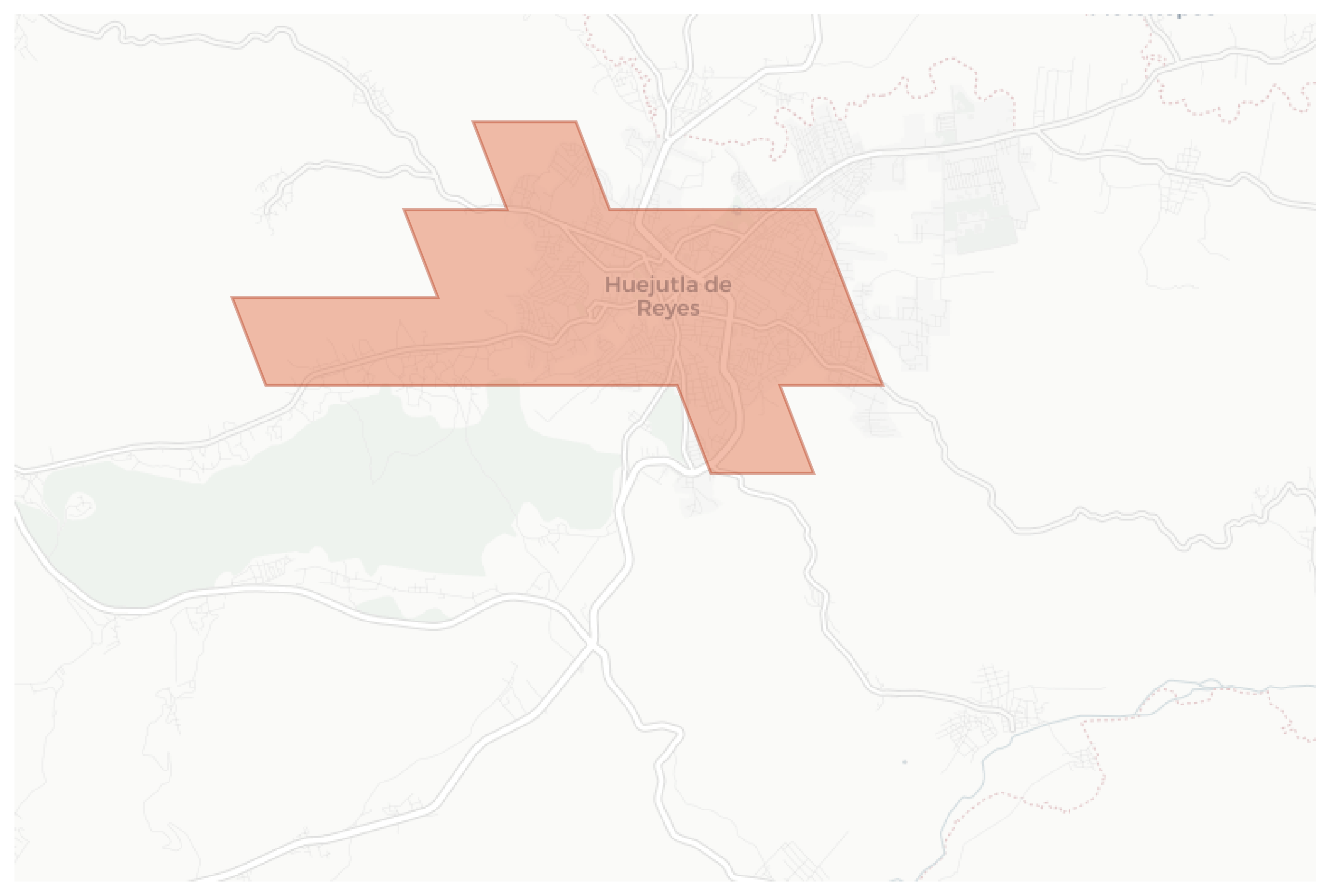 Huejutla de Reyes geographic map