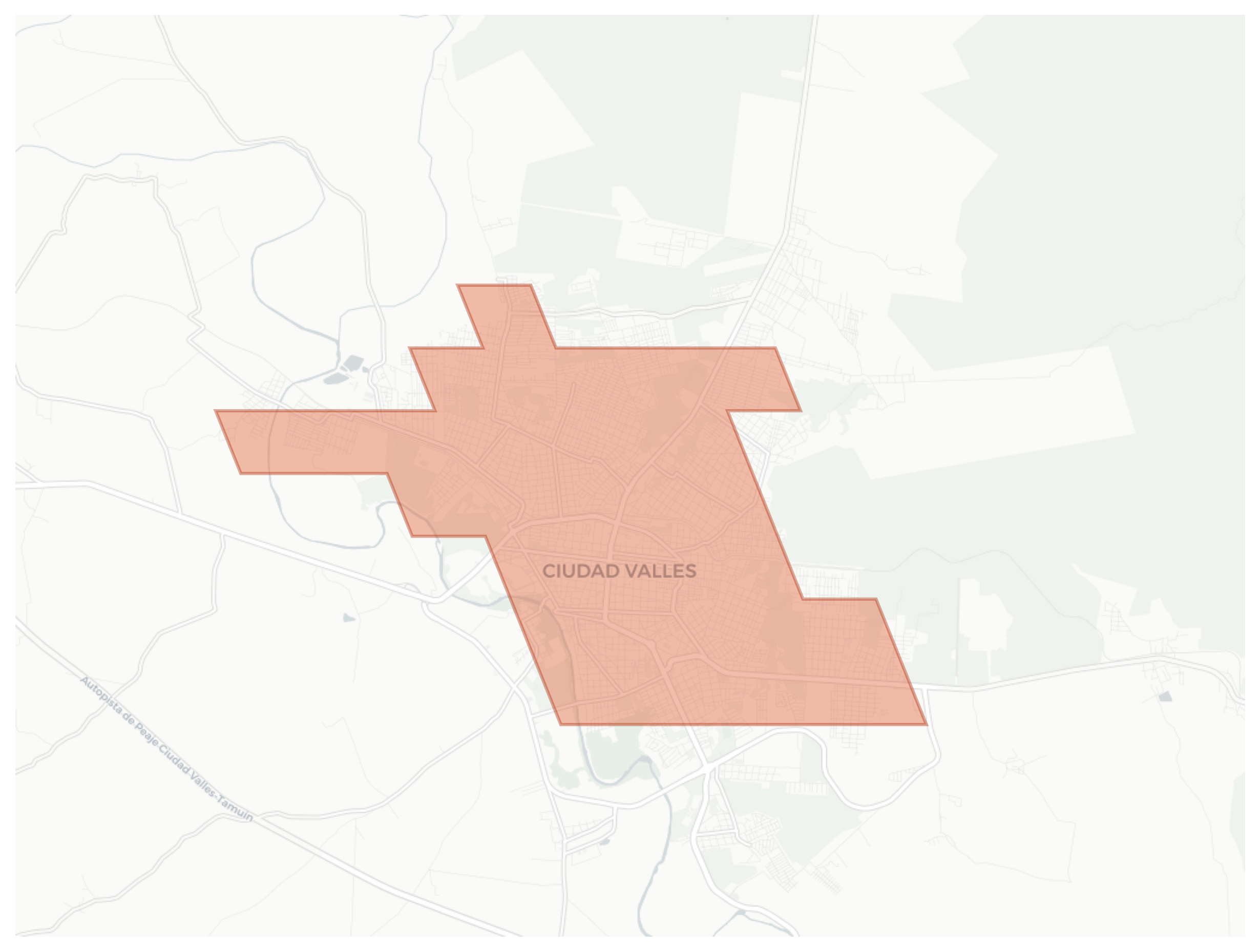Ciudad Valles geographic map
