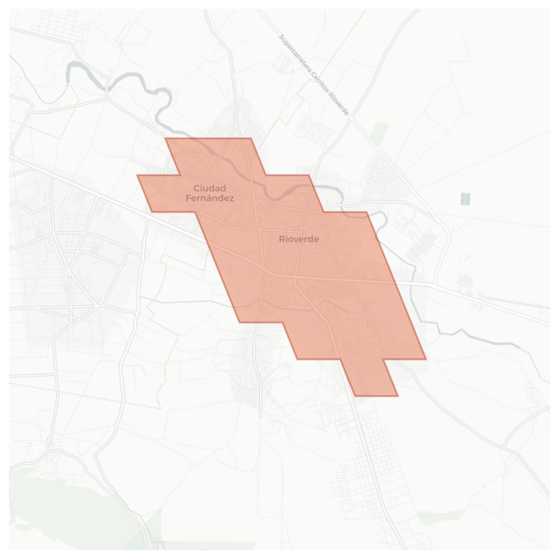 Rioverde geographic map