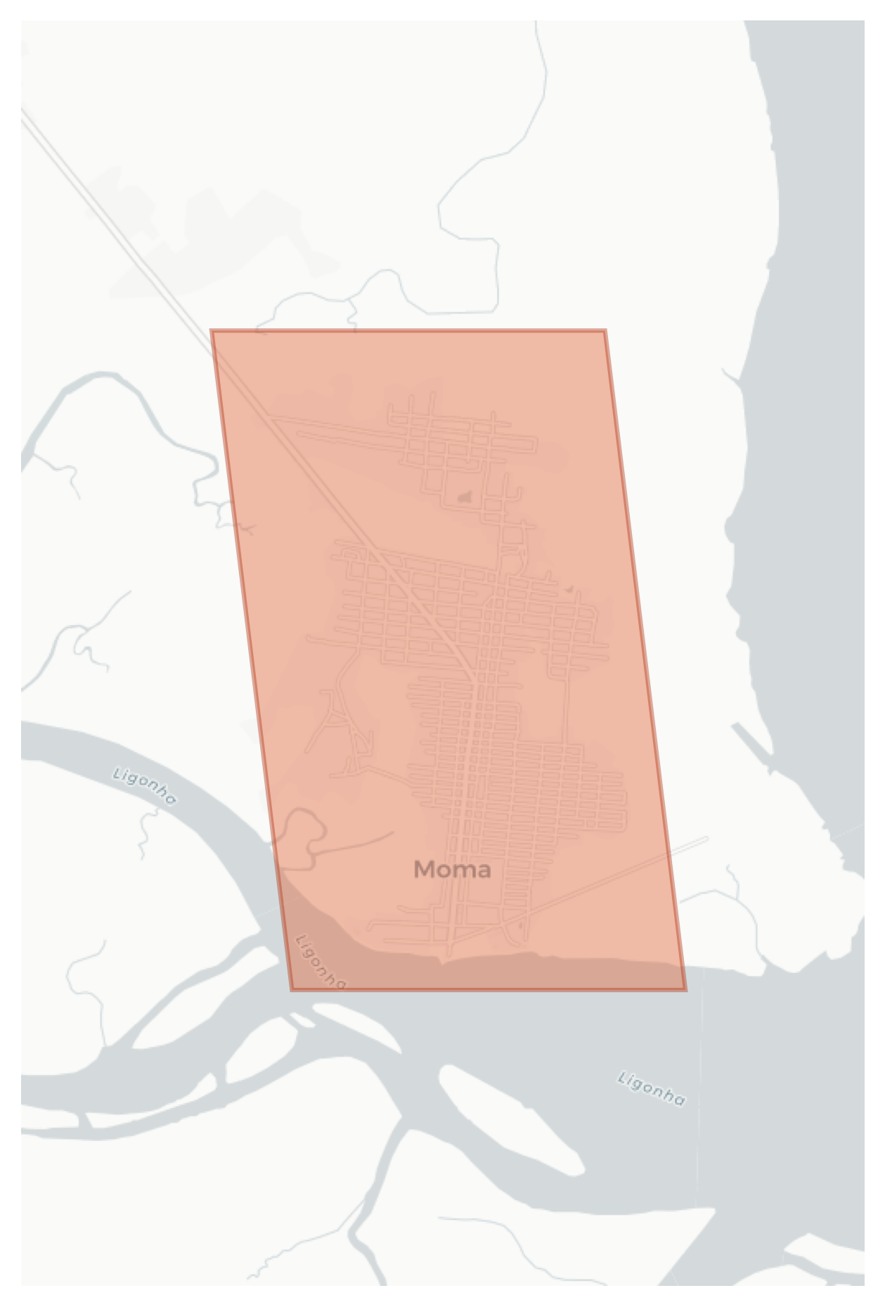 Moma geographic map