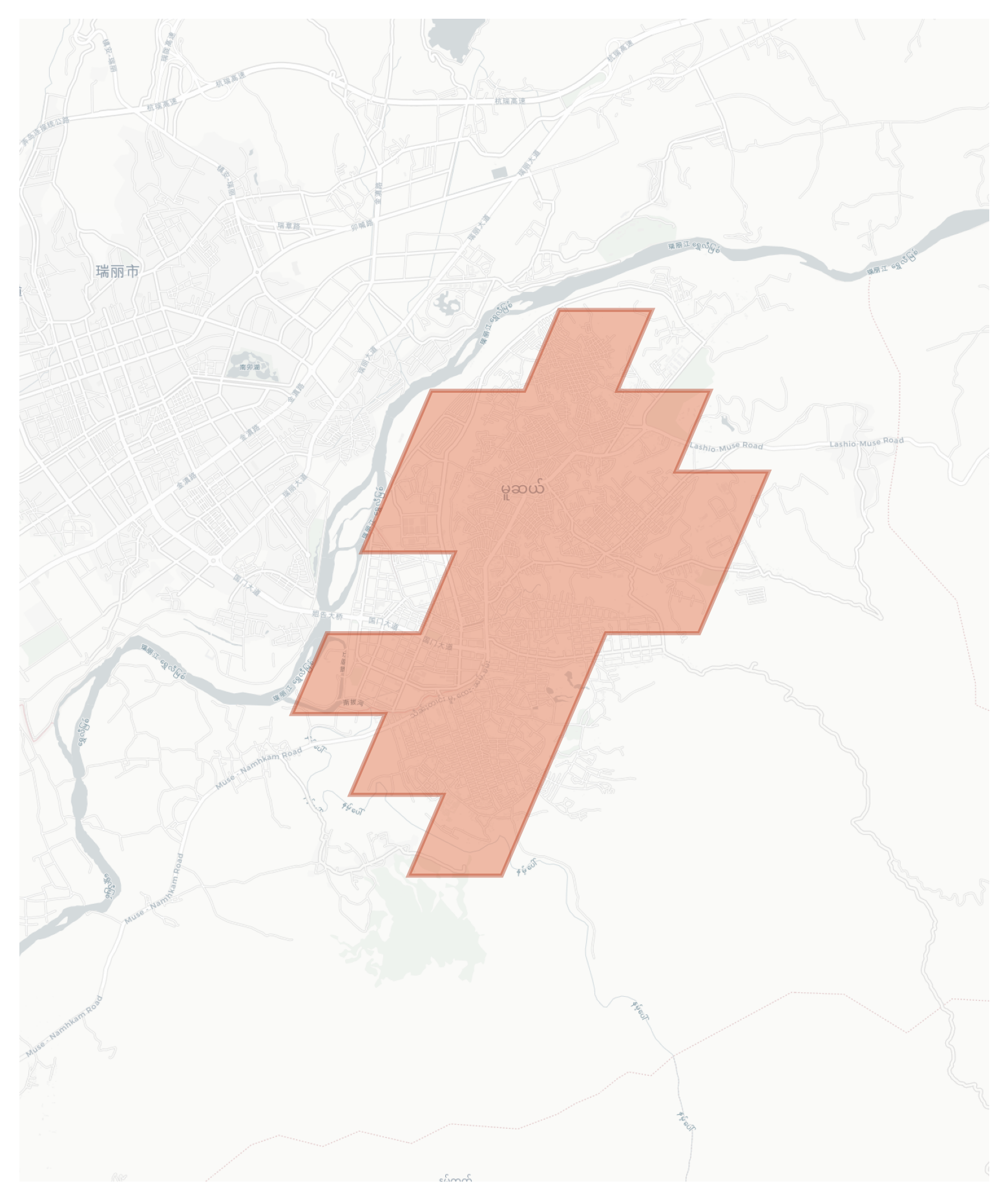 Muse geographic map