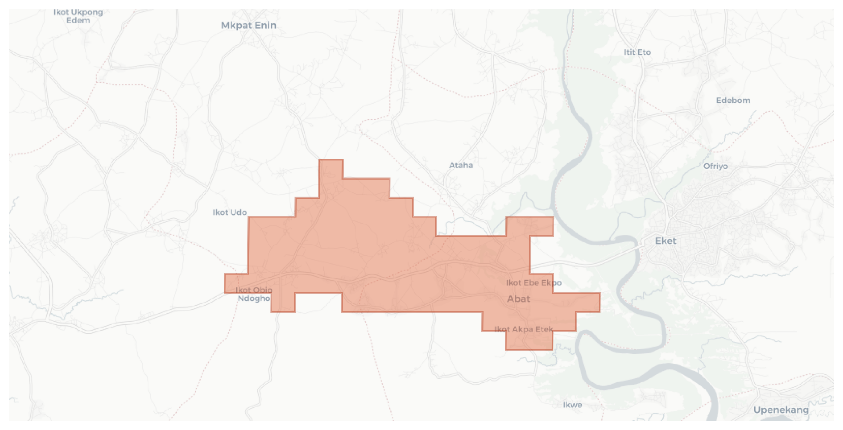 Abat geographic map