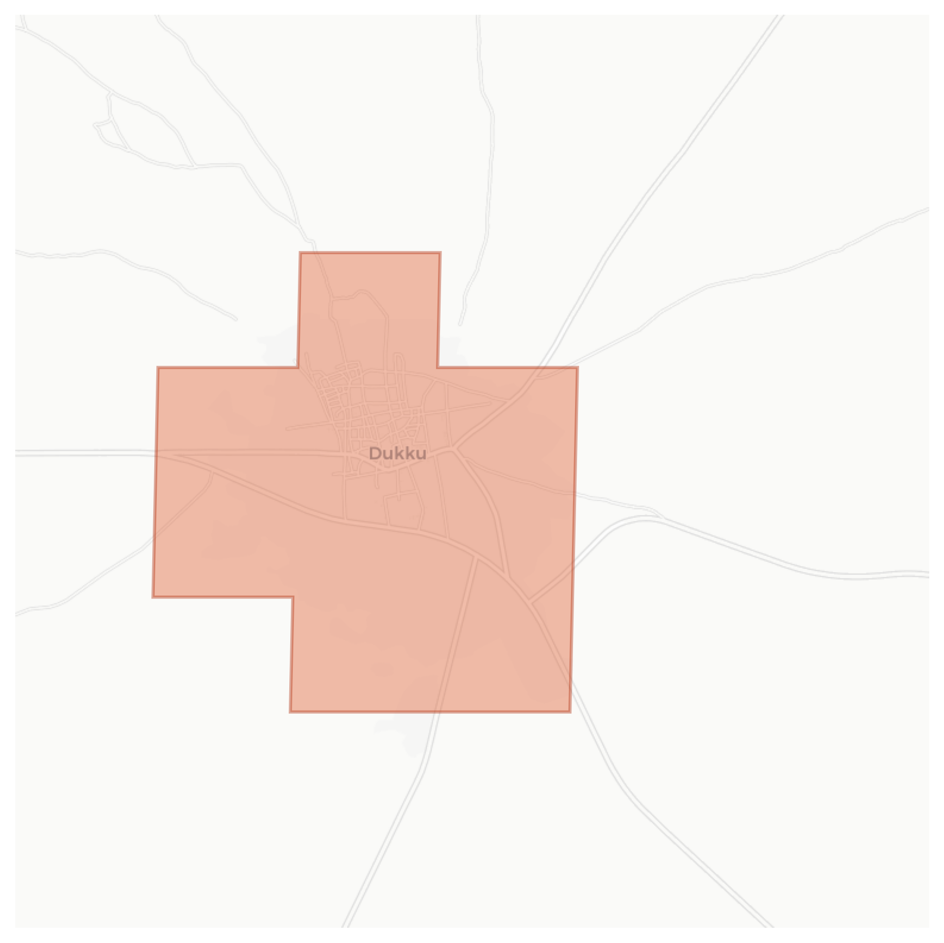 Dukku geographic map