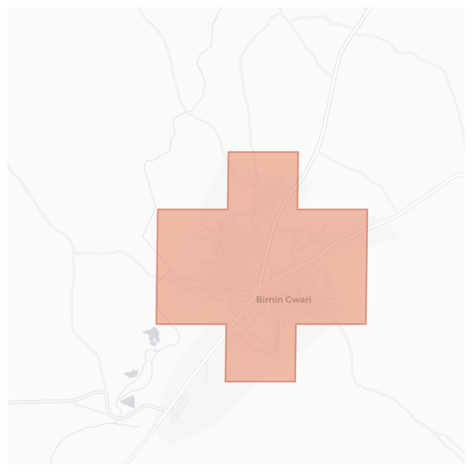Birnin Gwari geographic map