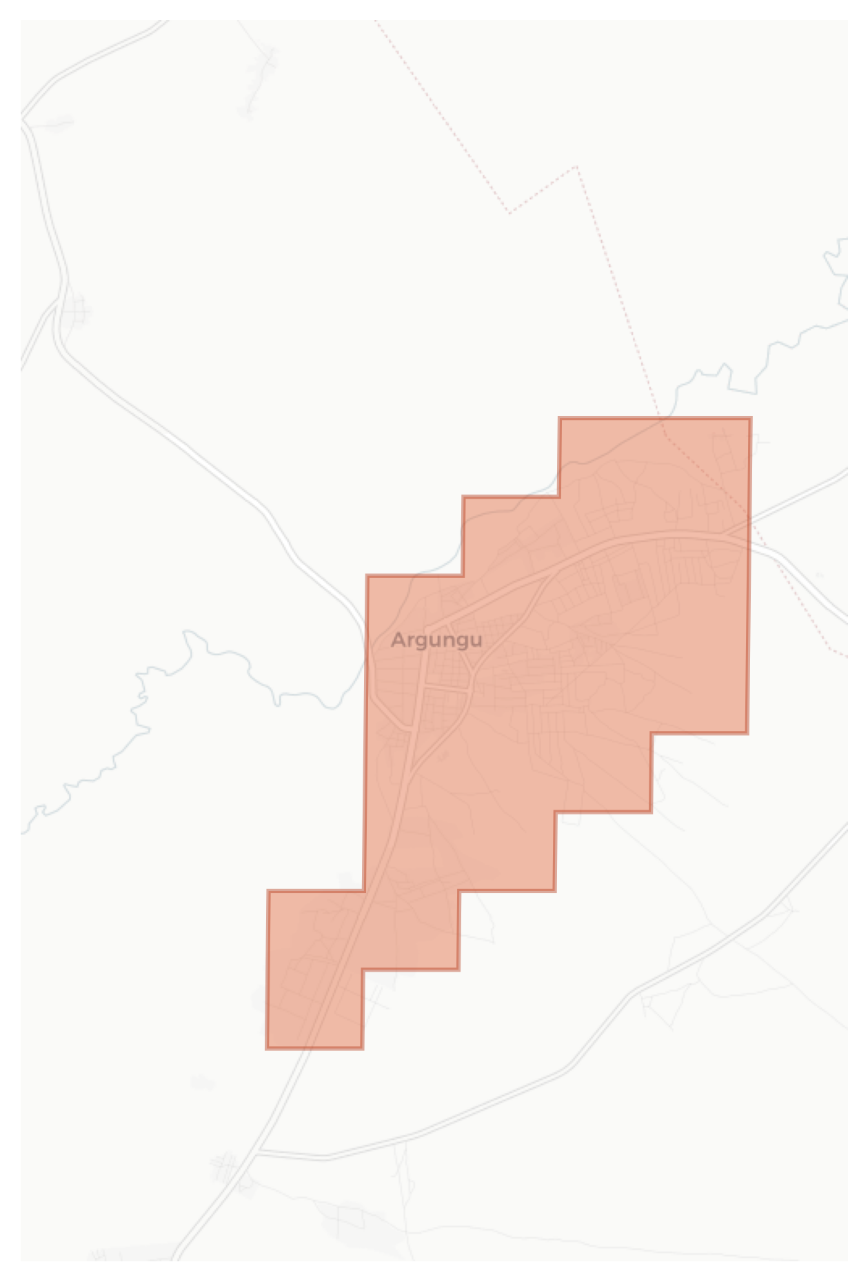 Argungu geographic map