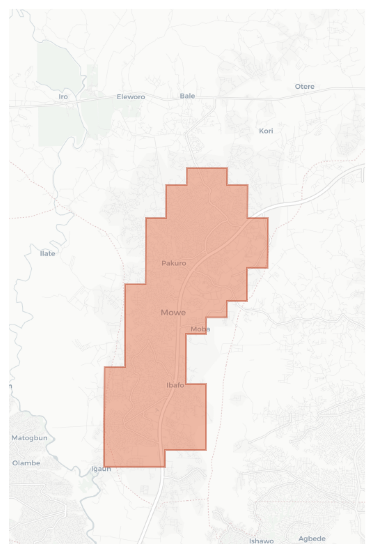 Magboro geographic map
