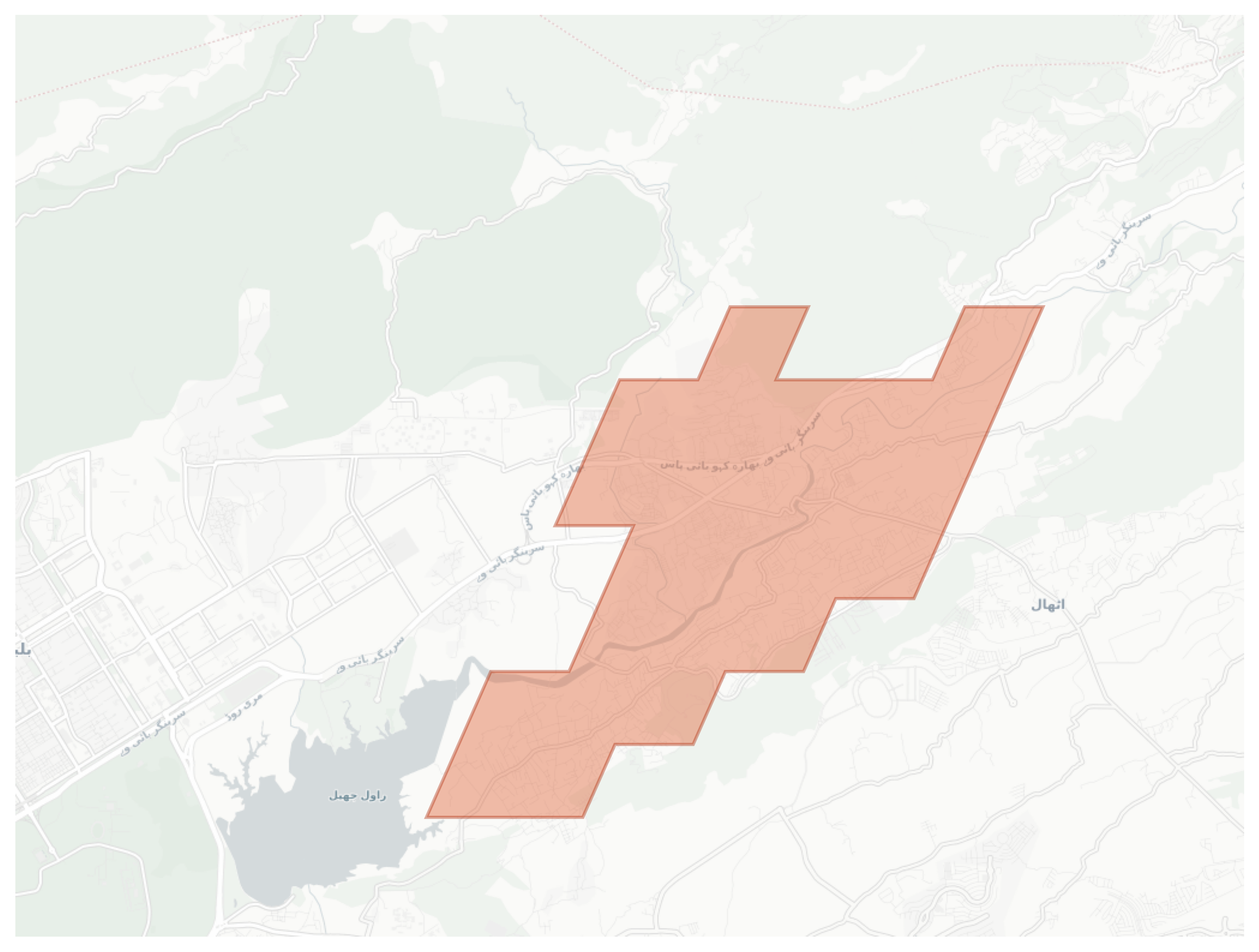 Bani Gala geographic map